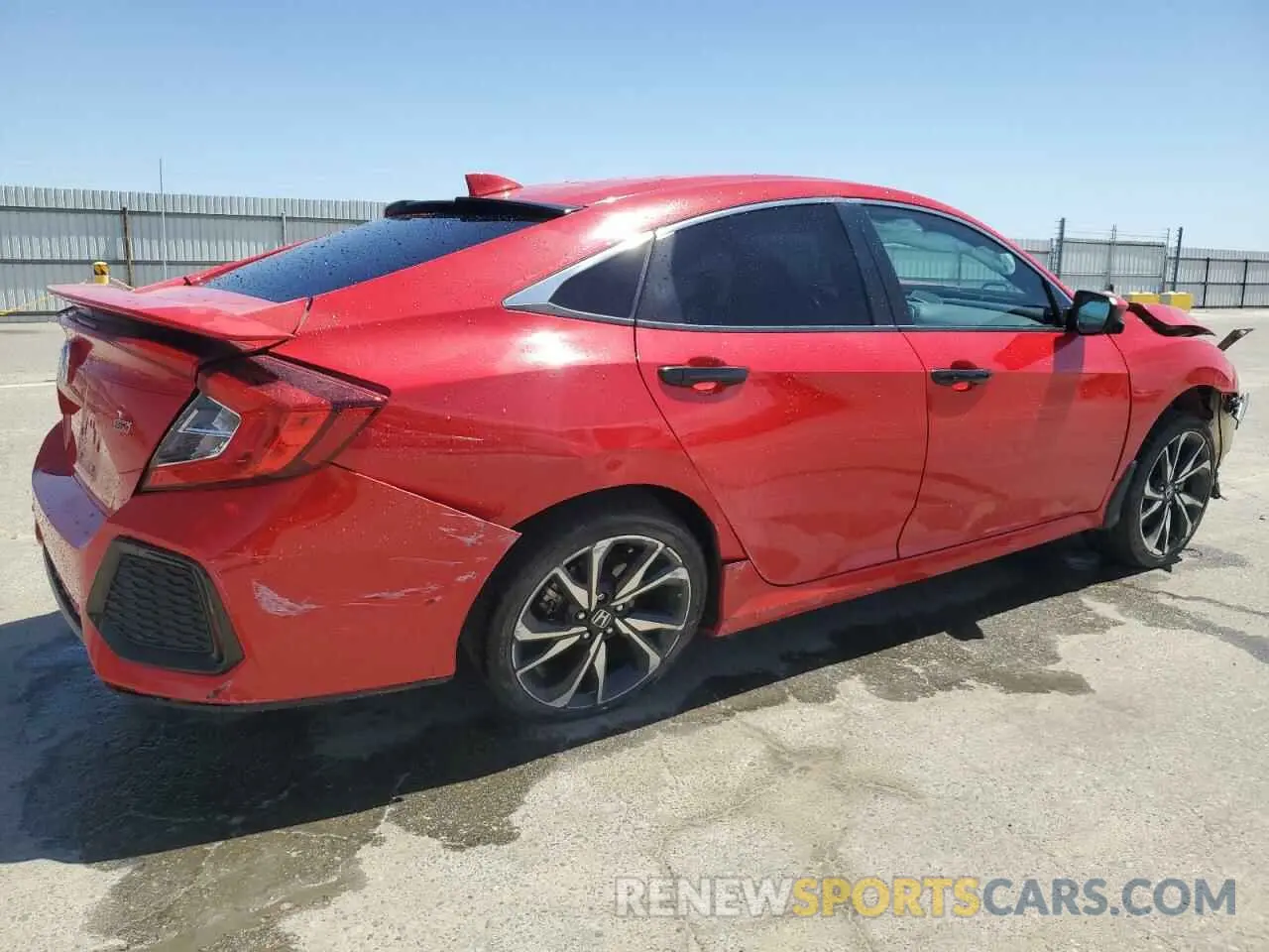 3 Photograph of a damaged car 2HGFC1E59KH701308 HONDA CIVIC 2019
