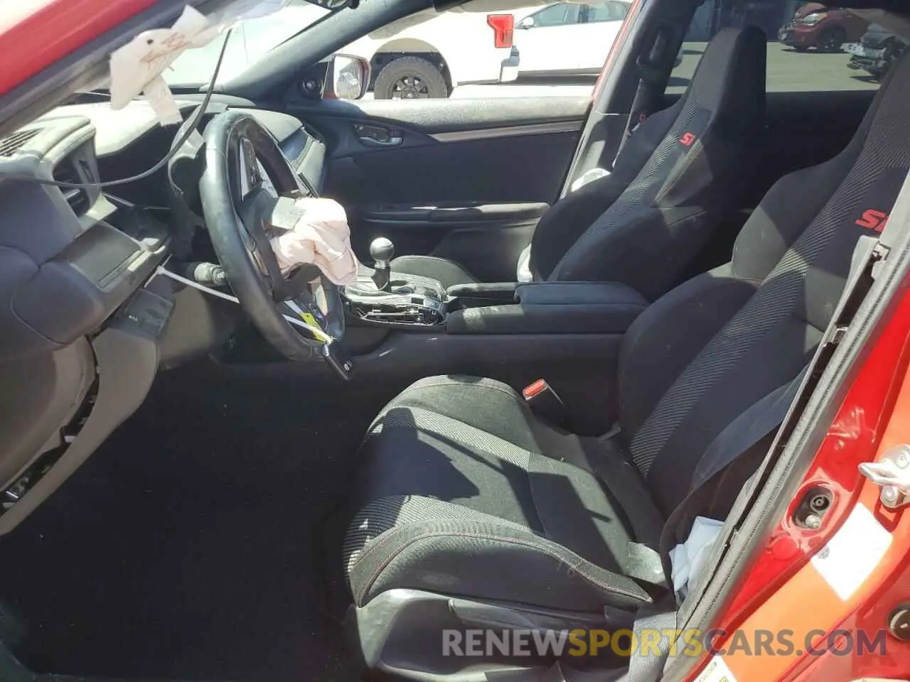 7 Photograph of a damaged car 2HGFC1E59KH701308 HONDA CIVIC 2019