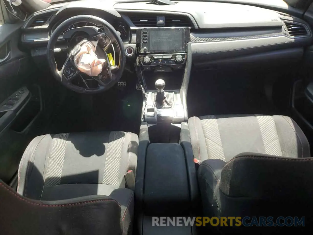 8 Photograph of a damaged car 2HGFC1E59KH701308 HONDA CIVIC 2019