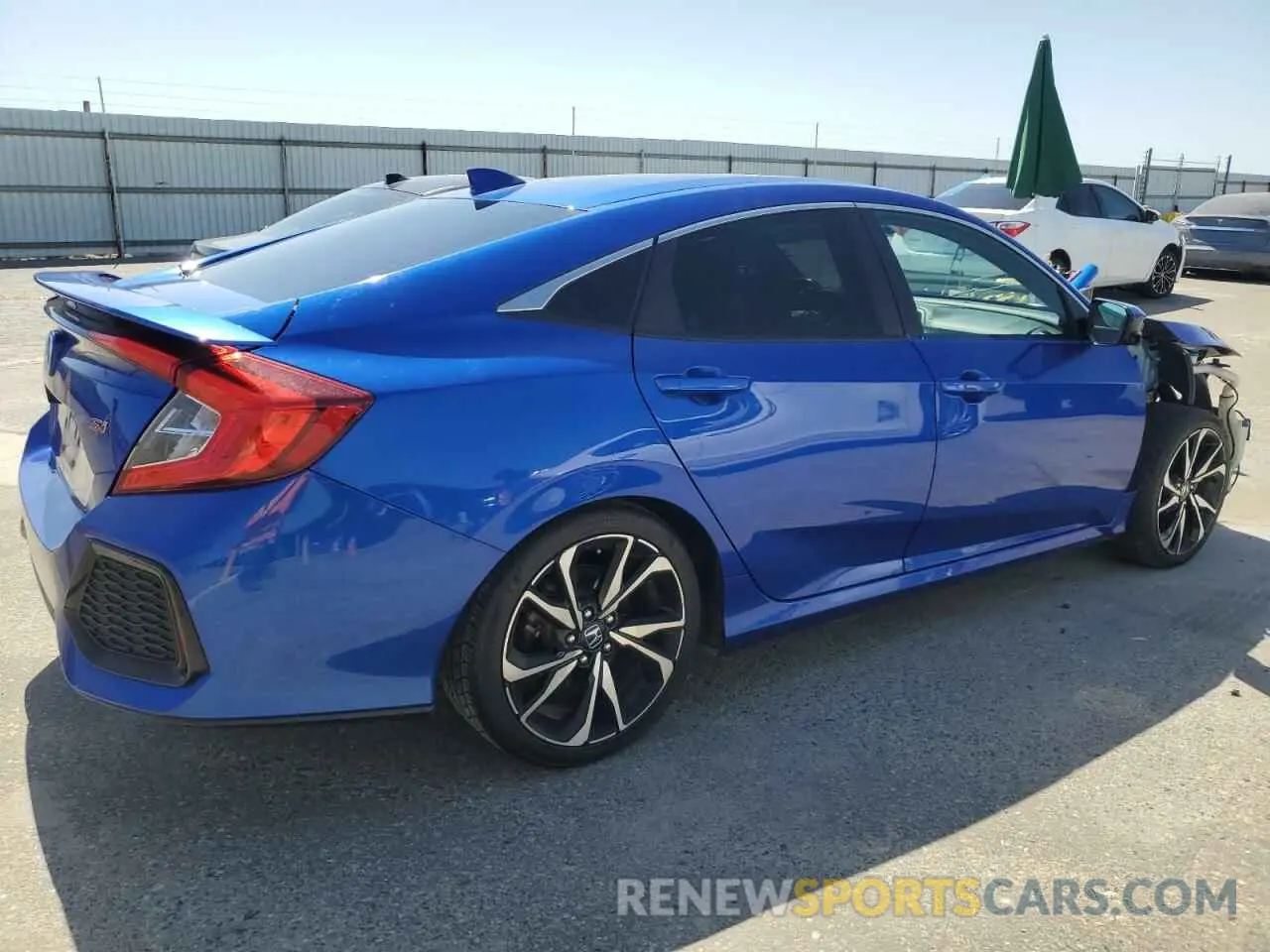 3 Photograph of a damaged car 2HGFC1E59KH707402 HONDA CIVIC 2019