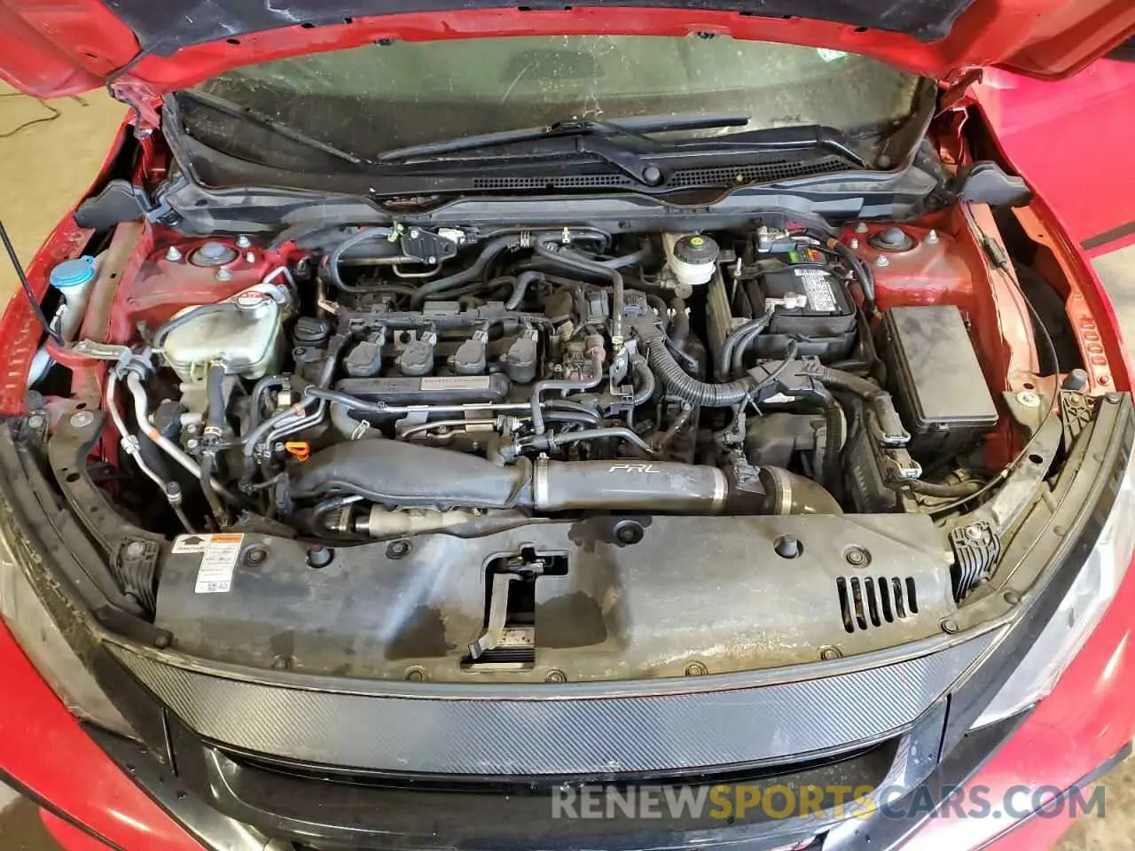 11 Photograph of a damaged car 2HGFC1E5XKH701320 HONDA CIVIC 2019