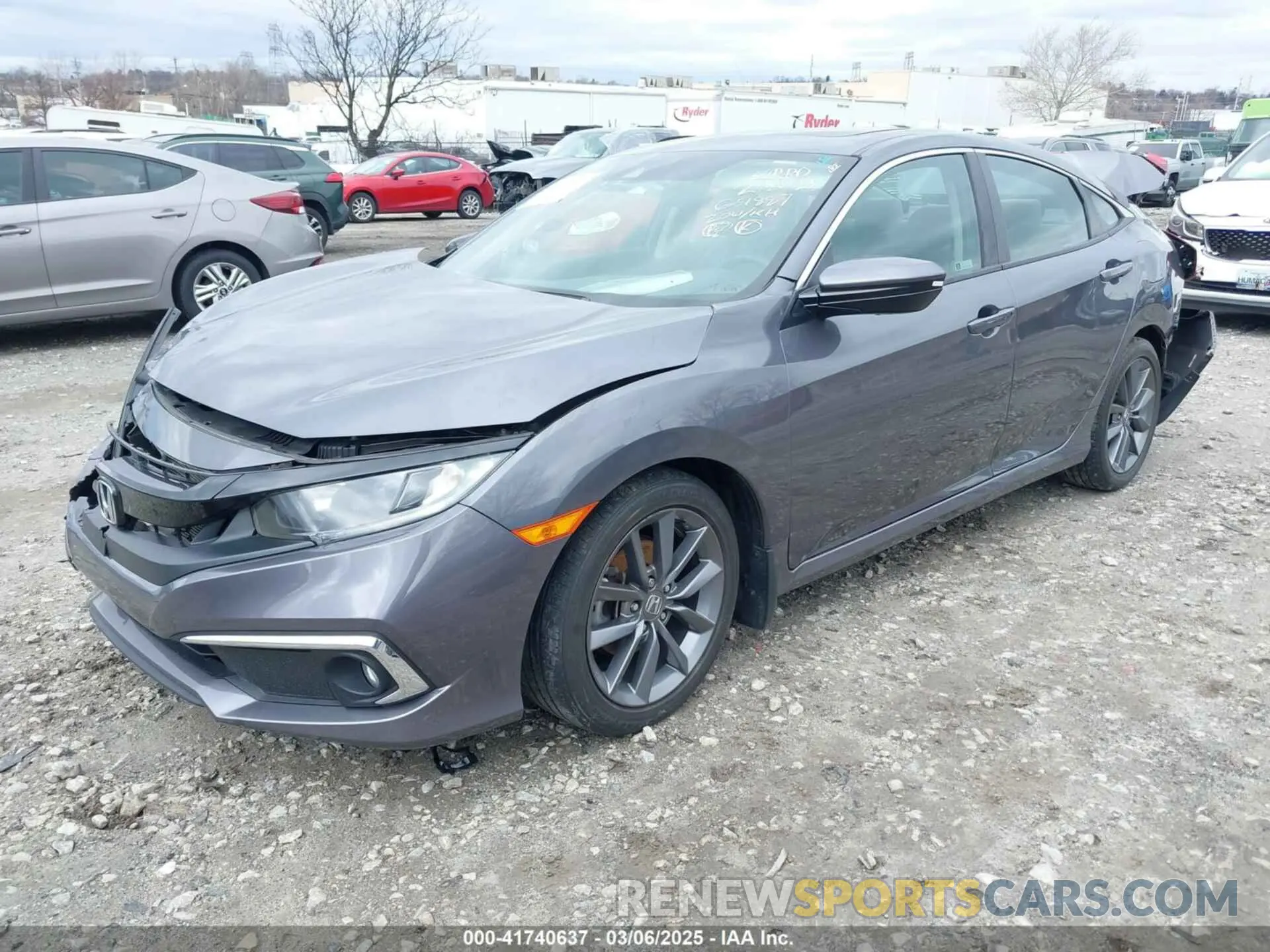 2 Фотография поврежденного автомобиля 2HGFC1F31KH651887 HONDA CIVIC 2019