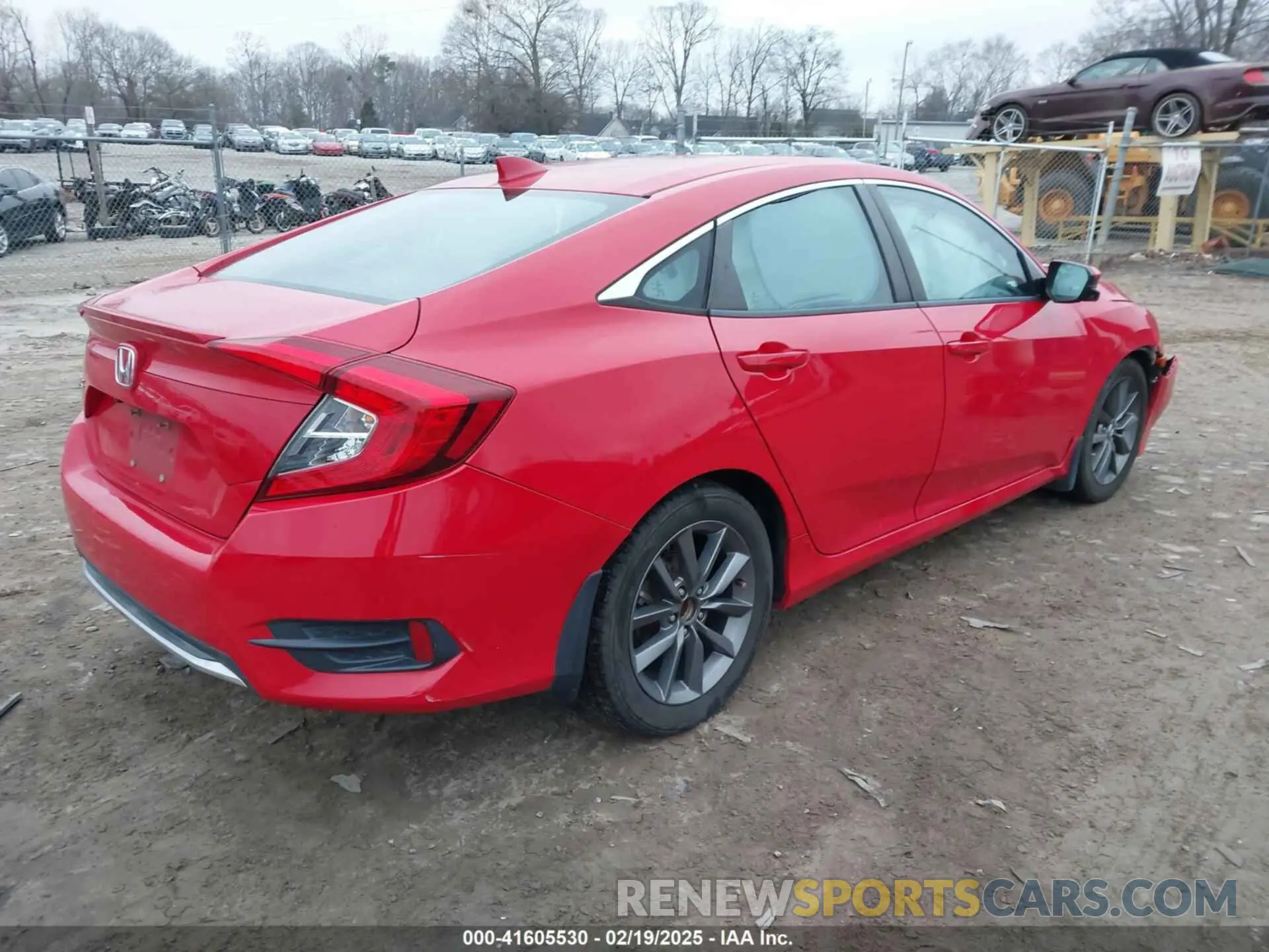 4 Photograph of a damaged car 2HGFC1F71KH650080 HONDA CIVIC 2019