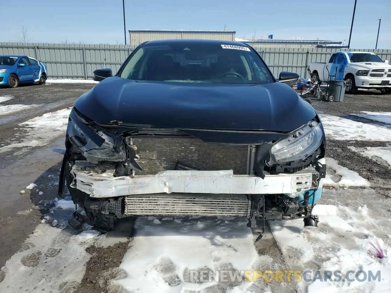 5 Photograph of a damaged car 2HGFC1F98KH100408 HONDA CIVIC 2019
