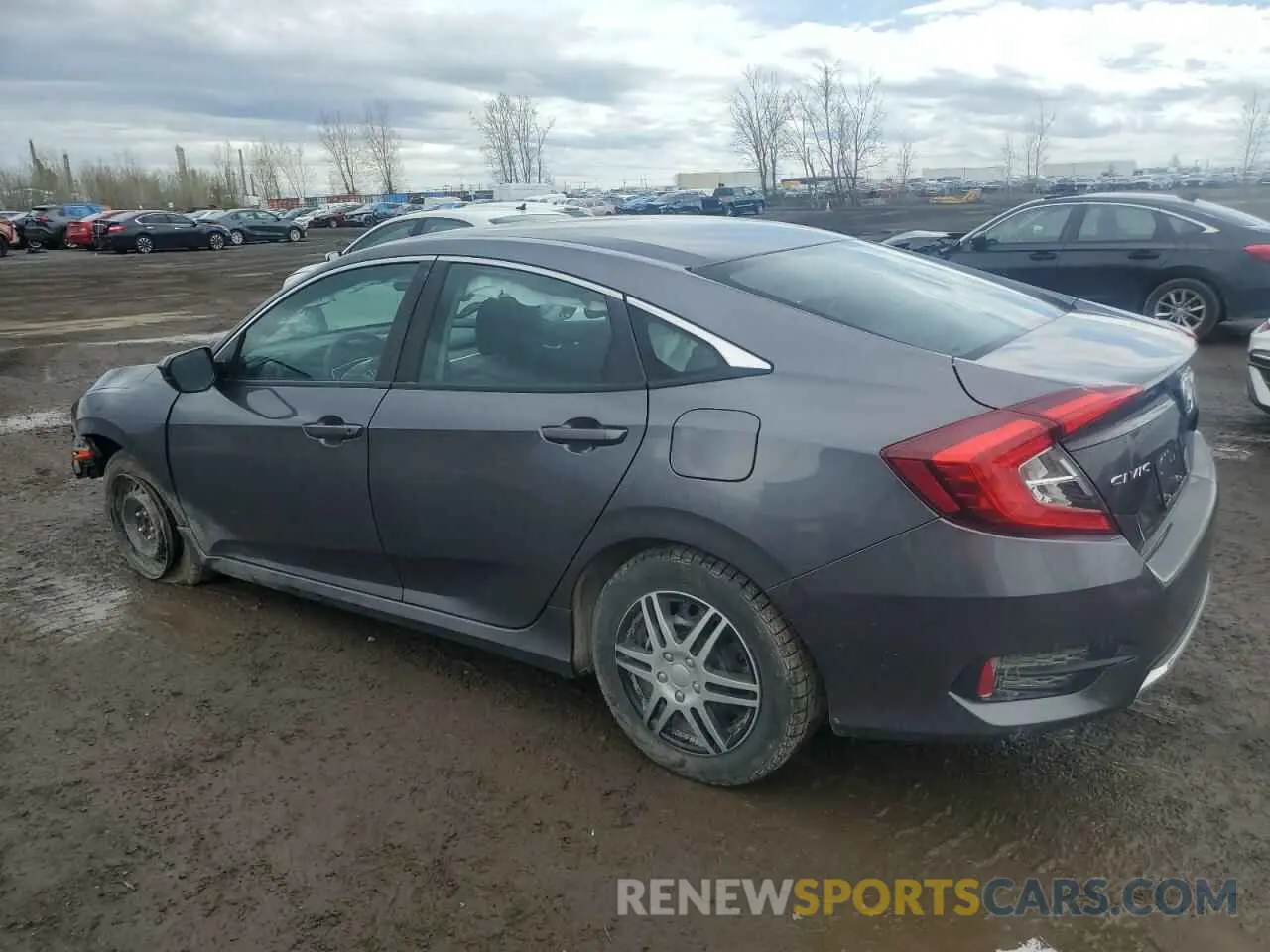 2 Photograph of a damaged car 2HGFC2E5XKH023996 HONDA CIVIC 2019