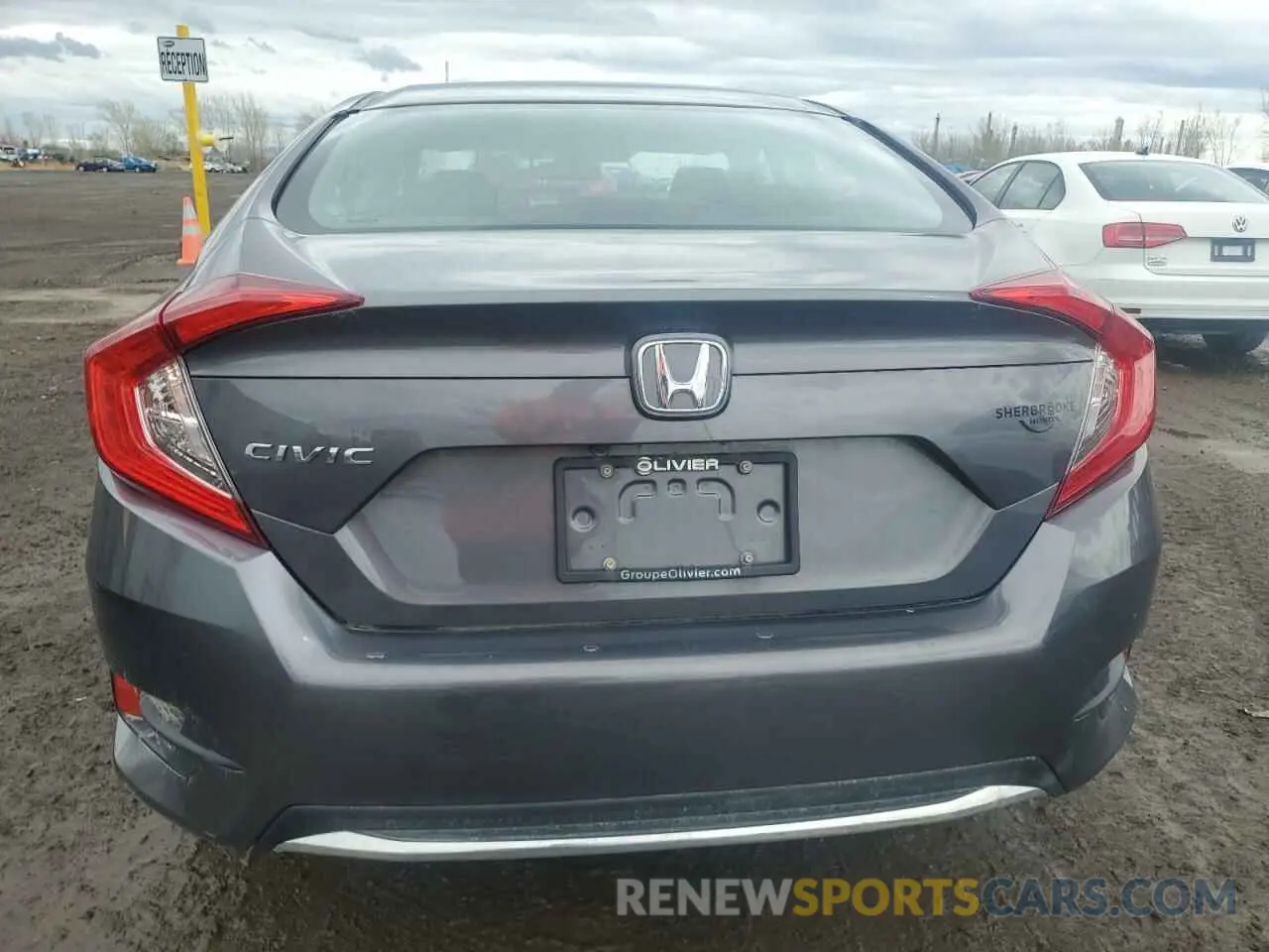6 Photograph of a damaged car 2HGFC2E5XKH023996 HONDA CIVIC 2019