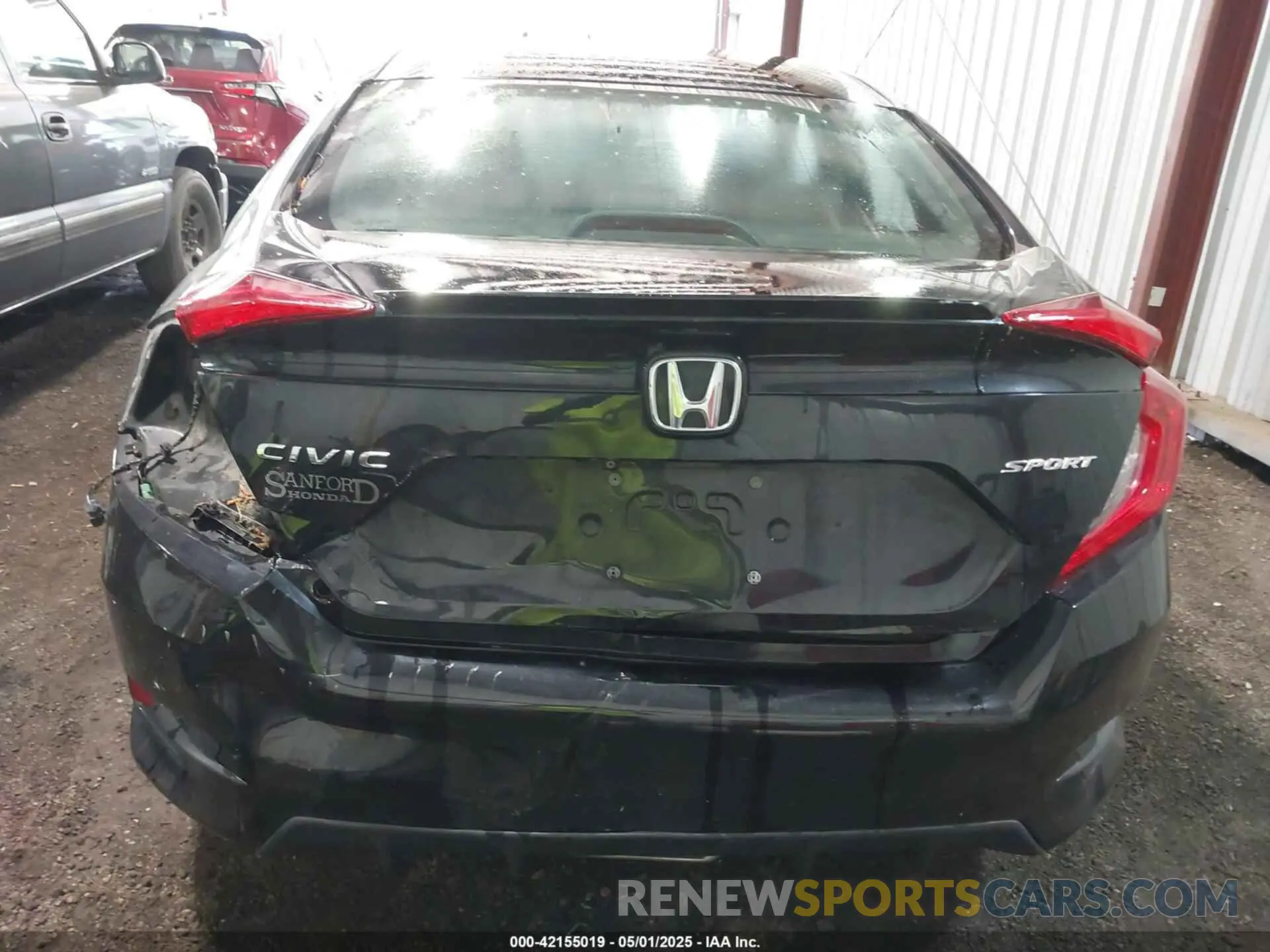 16 Фотография поврежденного автомобиля 2HGFC2E82KH550408 HONDA CIVIC 2019