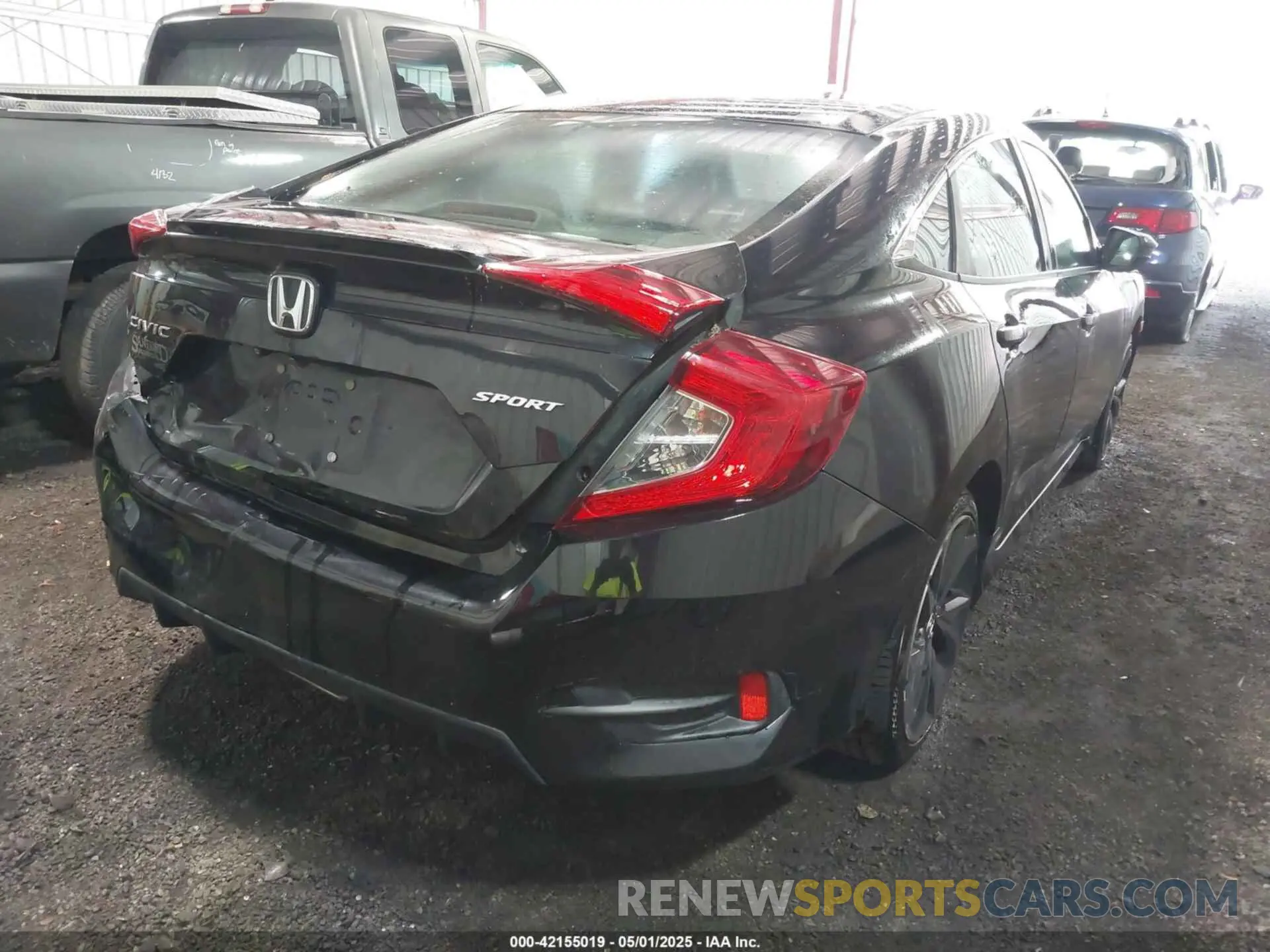 4 Фотография поврежденного автомобиля 2HGFC2E82KH550408 HONDA CIVIC 2019