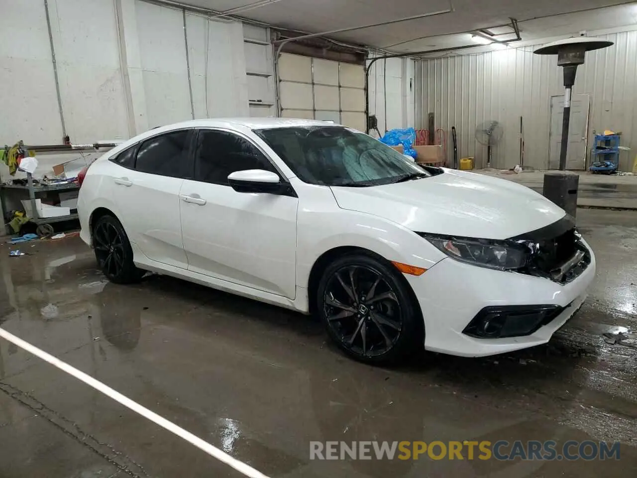 4 Photograph of a damaged car 2HGFC2E88KH523309 HONDA CIVIC 2019