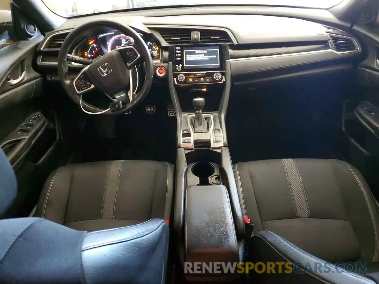 8 Photograph of a damaged car 2HGFC2E88KH523309 HONDA CIVIC 2019