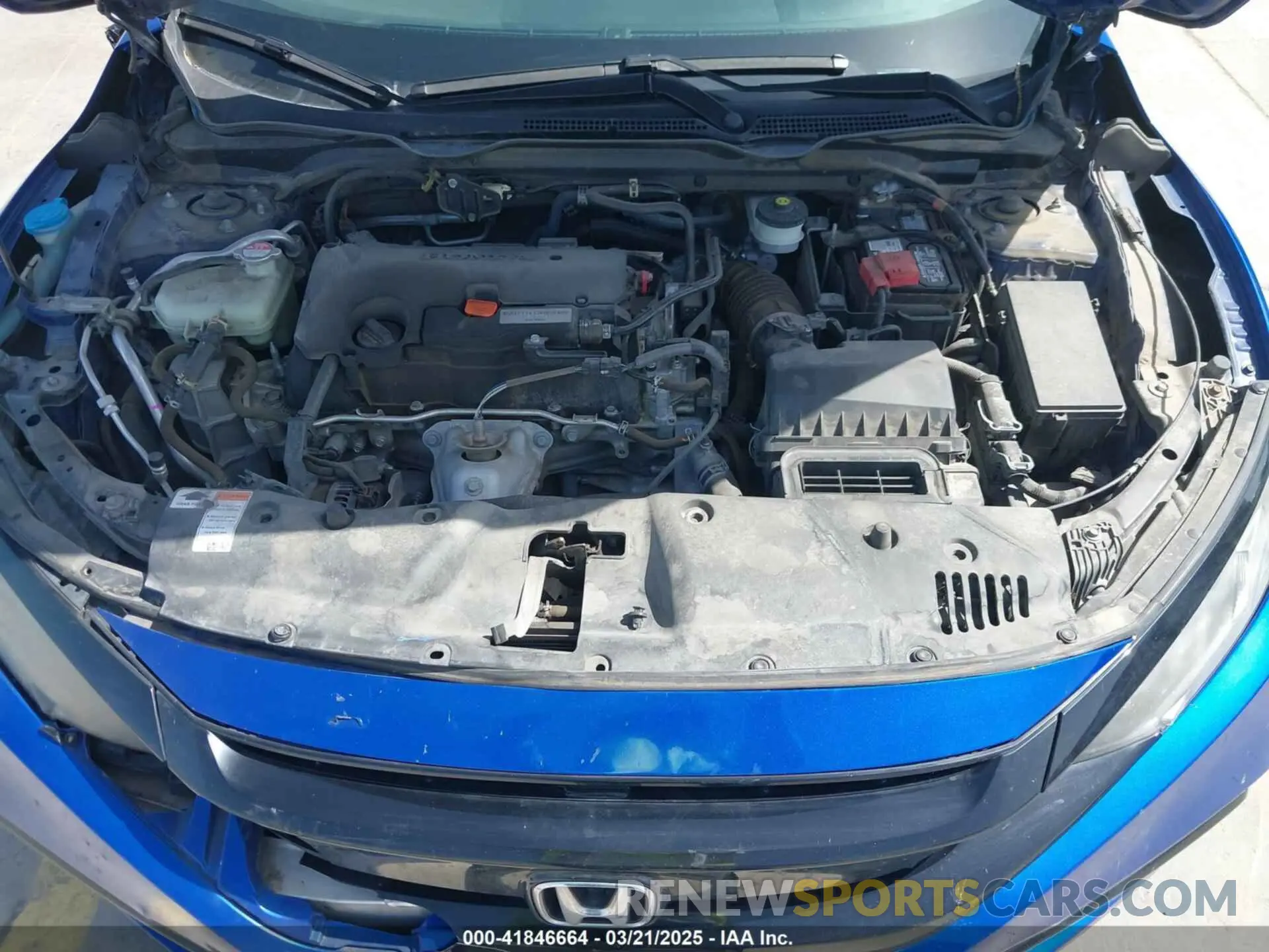 10 Photograph of a damaged car 2HGFC2E89KH566573 HONDA CIVIC 2019