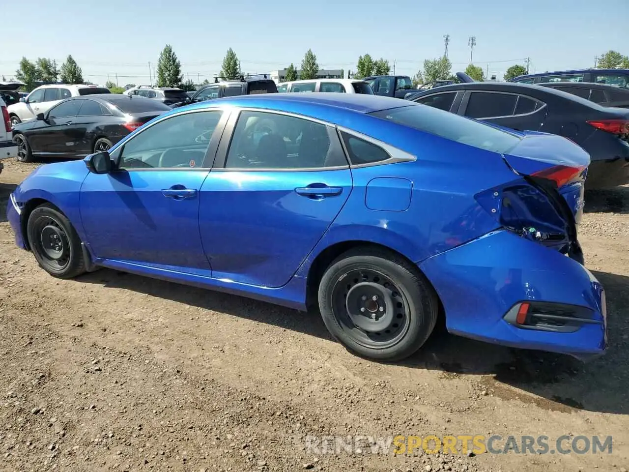 2 Photograph of a damaged car 2HGFC2F52KH032450 HONDA CIVIC 2019