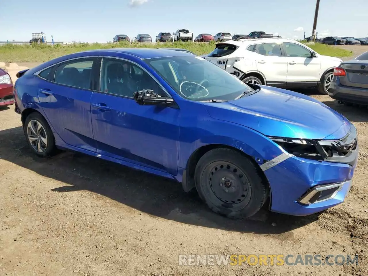 4 Photograph of a damaged car 2HGFC2F52KH032450 HONDA CIVIC 2019