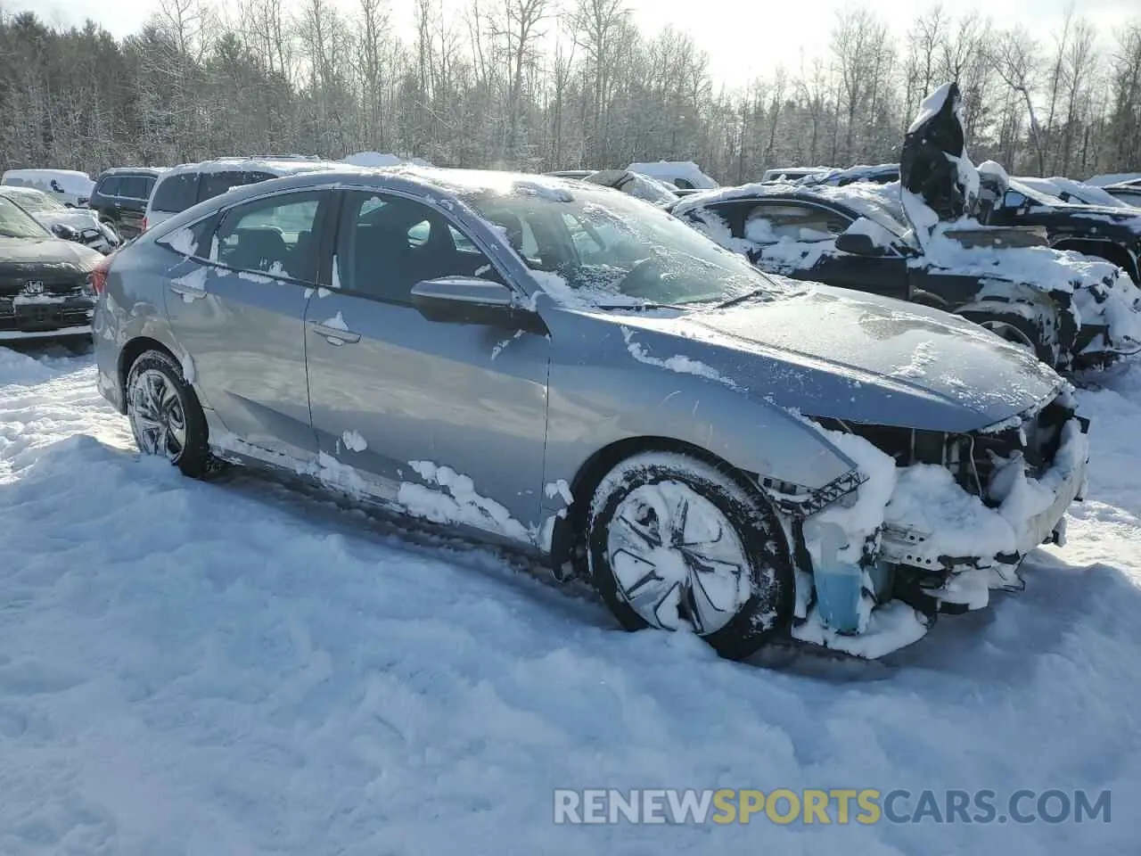 4 Фотография поврежденного автомобиля 2HGFC2F53KH032716 HONDA CIVIC 2019