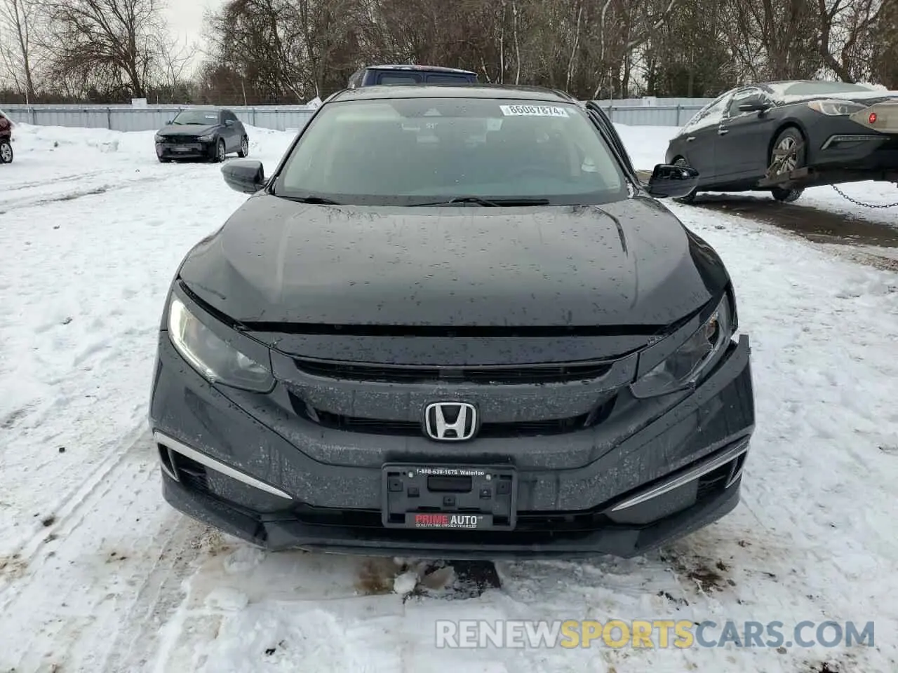5 Photograph of a damaged car 2HGFC2F57KH042262 HONDA CIVIC 2019