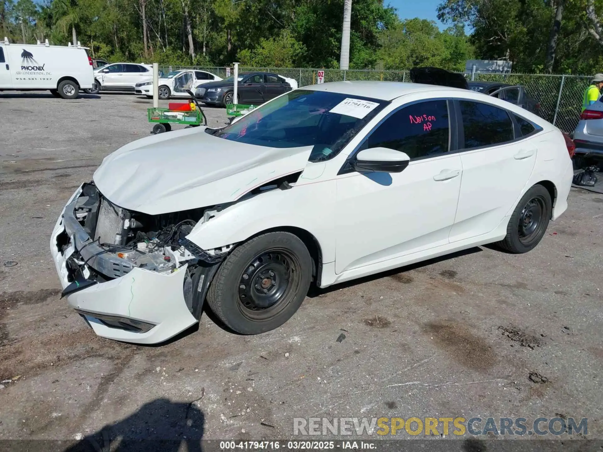 2 Photograph of a damaged car 2HGFC2F60KH515136 HONDA CIVIC 2019