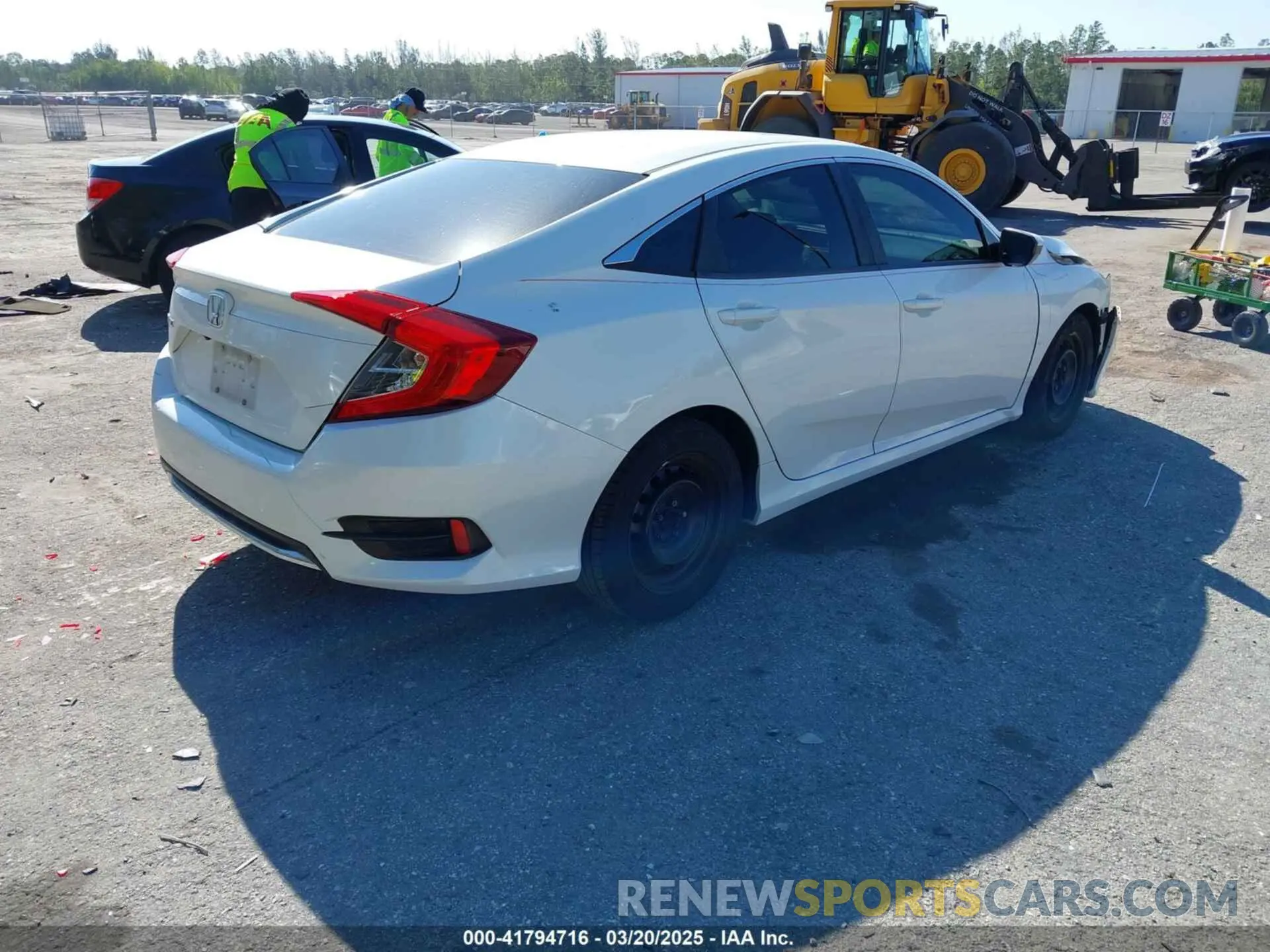 4 Photograph of a damaged car 2HGFC2F60KH515136 HONDA CIVIC 2019