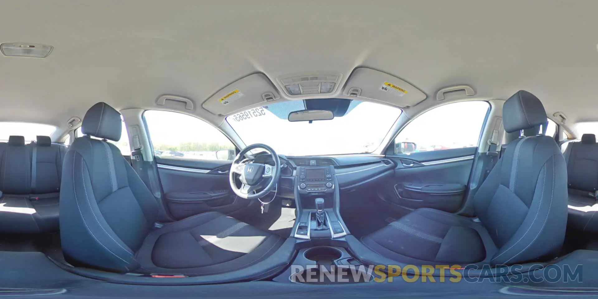 13 Photograph of a damaged car 2HGFC2F60KH517419 HONDA CIVIC 2019