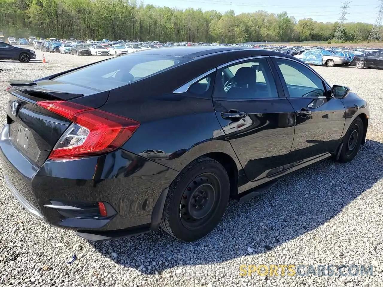 3 Photograph of a damaged car 2HGFC2F60KH517419 HONDA CIVIC 2019