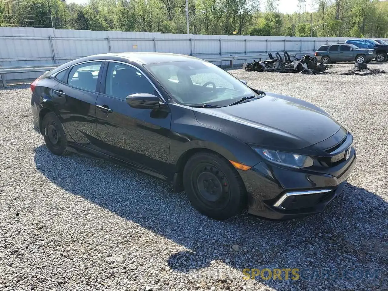 4 Photograph of a damaged car 2HGFC2F60KH517419 HONDA CIVIC 2019