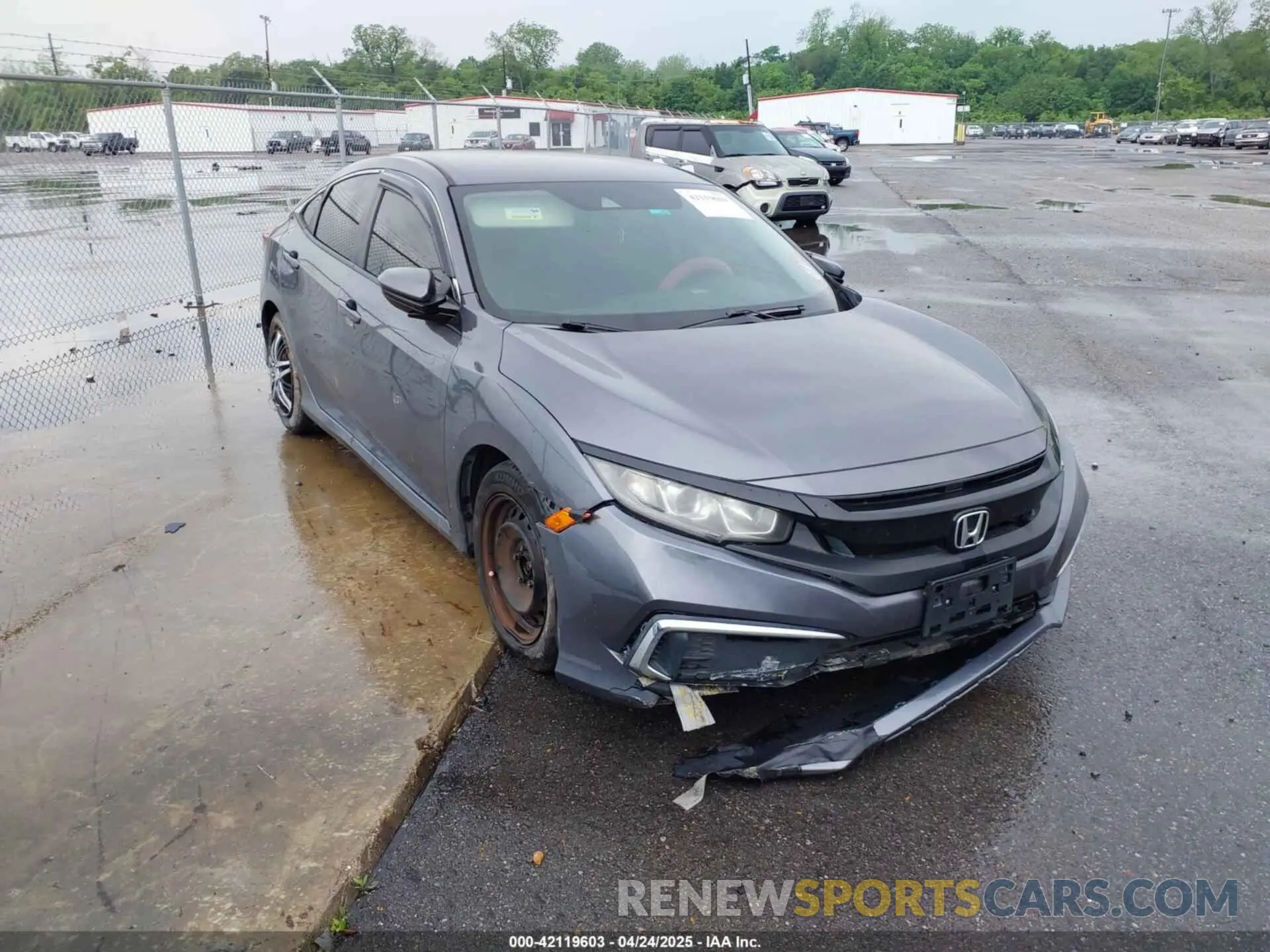 1 Фотография поврежденного автомобиля 2HGFC2F60KH537797 HONDA CIVIC 2019