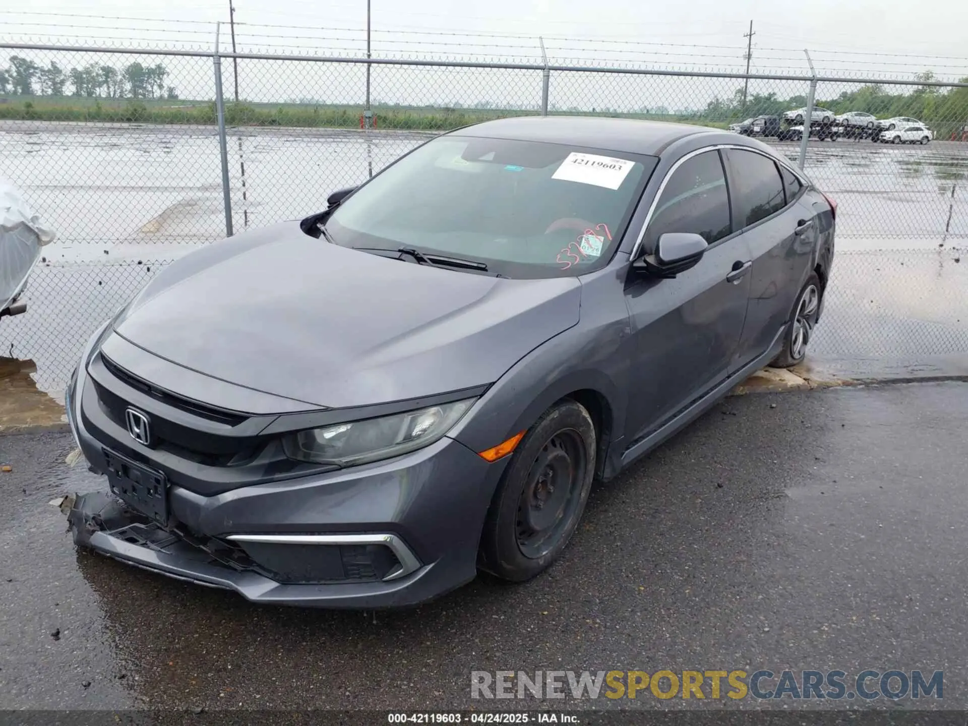 2 Фотография поврежденного автомобиля 2HGFC2F60KH537797 HONDA CIVIC 2019