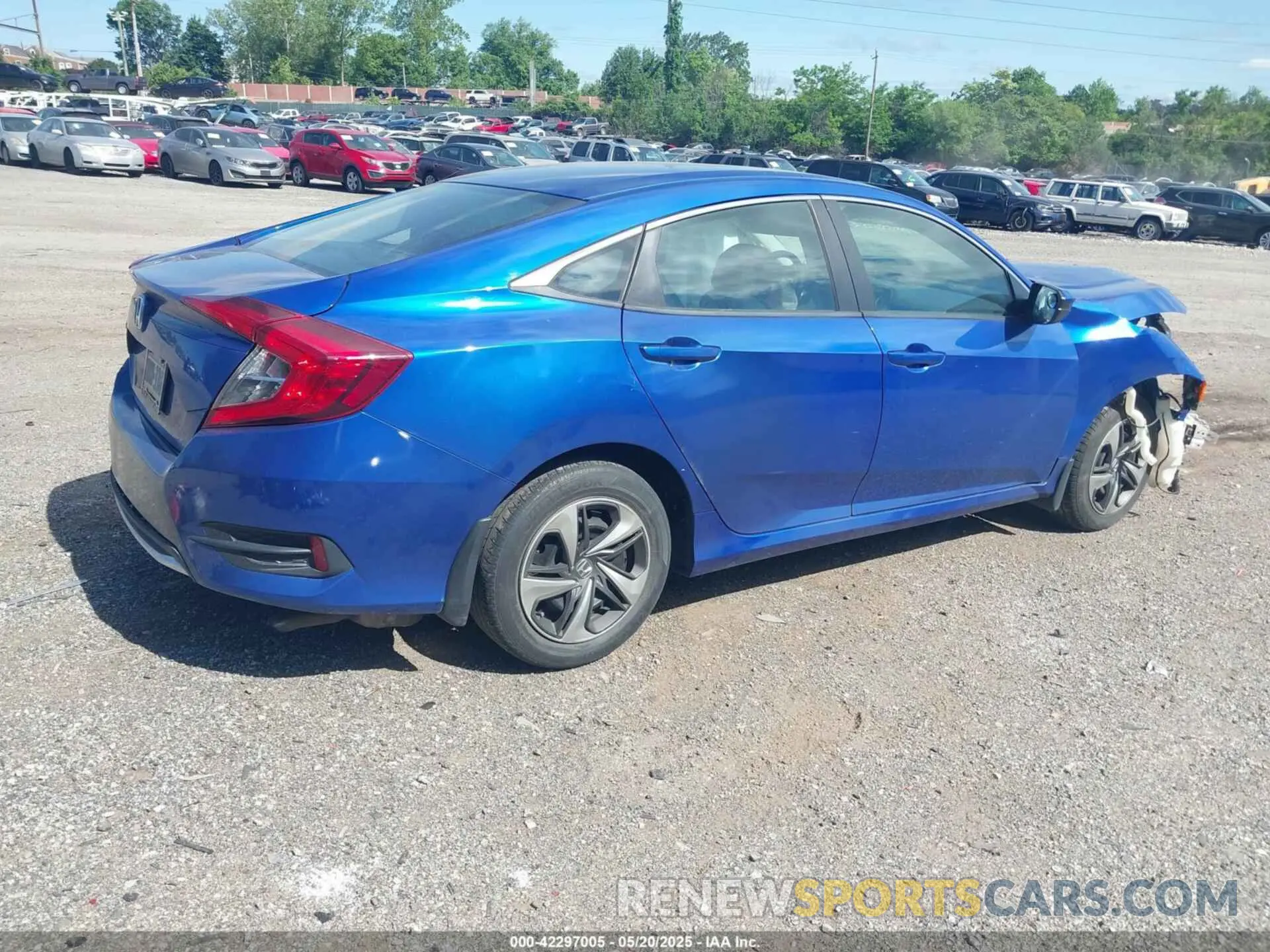 4 Фотография поврежденного автомобиля 2HGFC2F60KH538853 HONDA CIVIC 2019