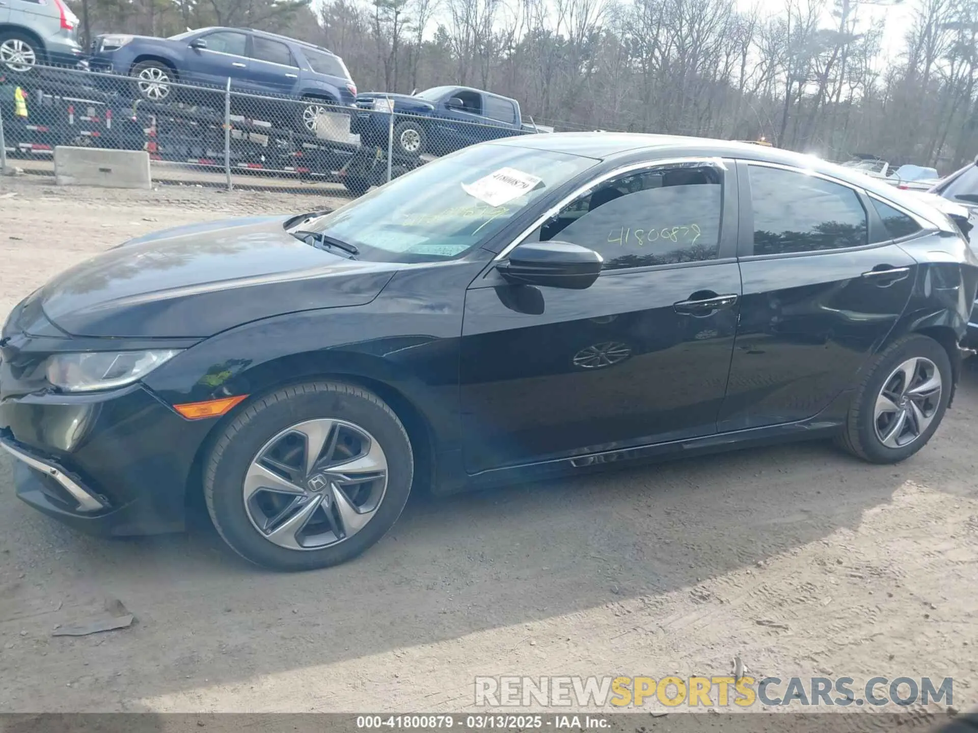 14 Photograph of a damaged car 2HGFC2F60KH550257 HONDA CIVIC 2019