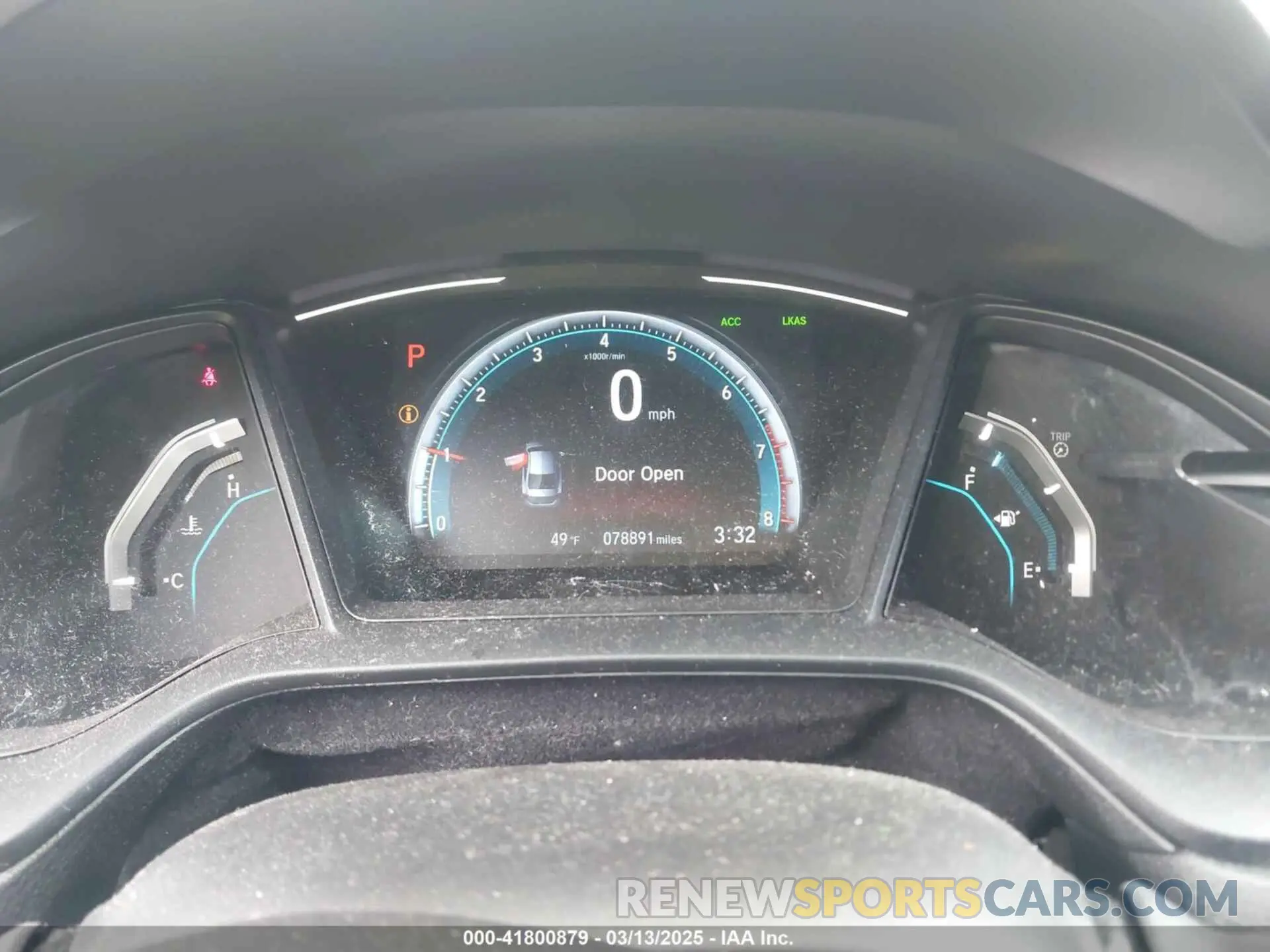 7 Photograph of a damaged car 2HGFC2F60KH550257 HONDA CIVIC 2019