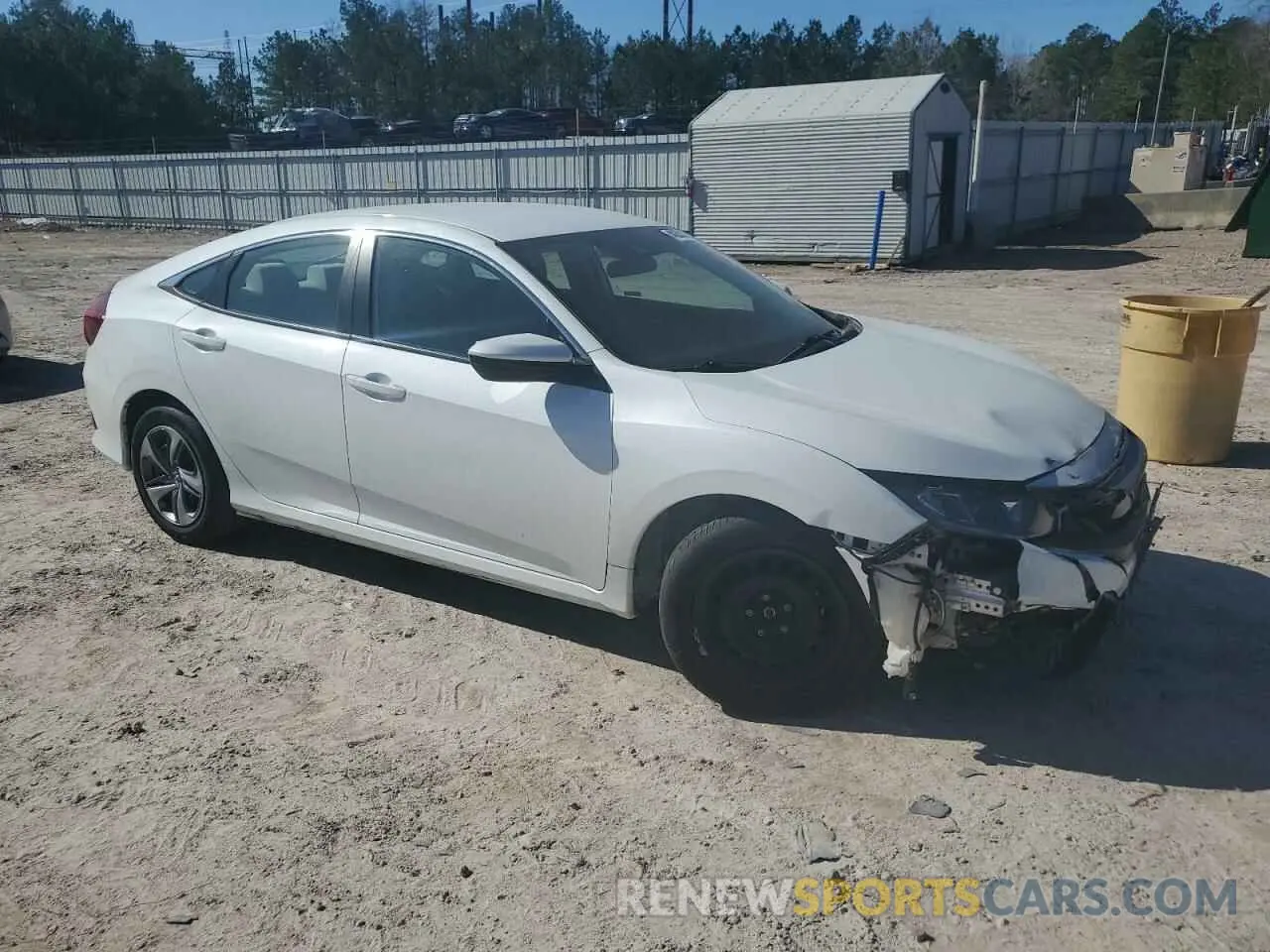4 Фотография поврежденного автомобиля 2HGFC2F60KH562263 HONDA CIVIC 2019