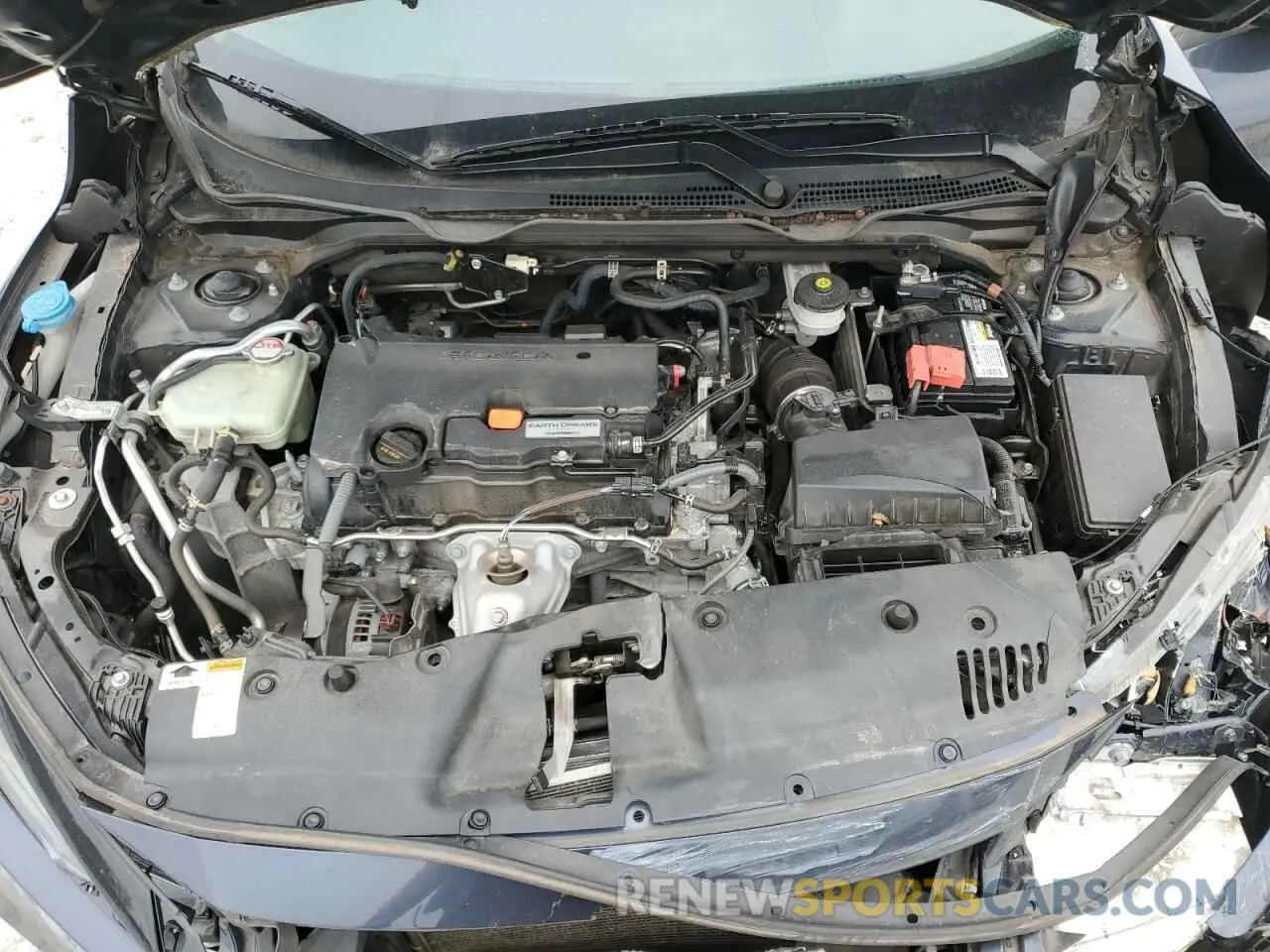 11 Photograph of a damaged car 2HGFC2F60KH583386 HONDA CIVIC 2019