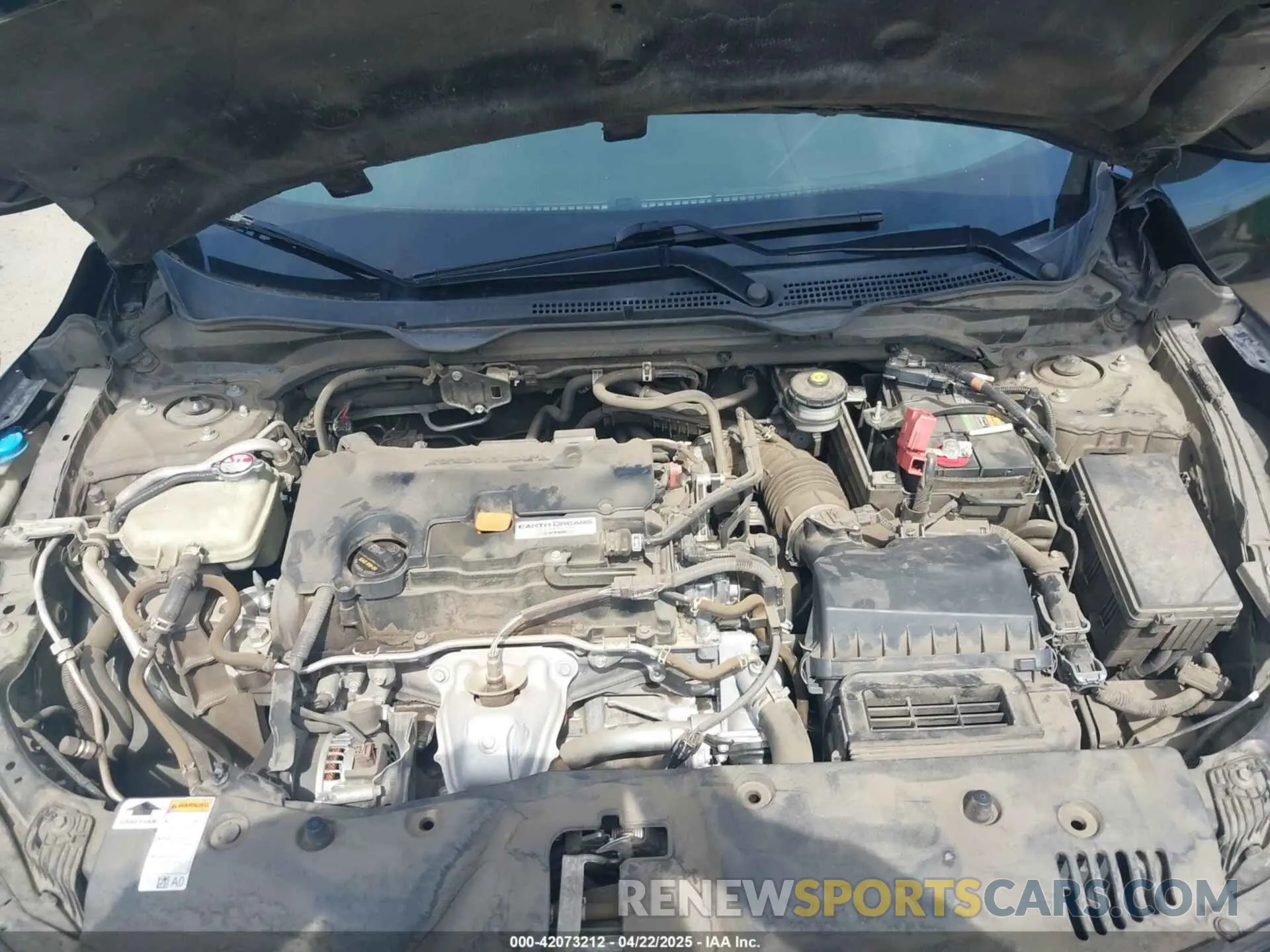 10 Photograph of a damaged car 2HGFC2F61KH510012 HONDA CIVIC 2019