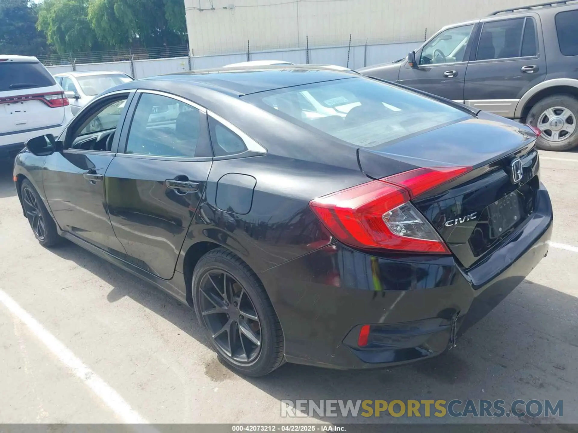 3 Photograph of a damaged car 2HGFC2F61KH510012 HONDA CIVIC 2019