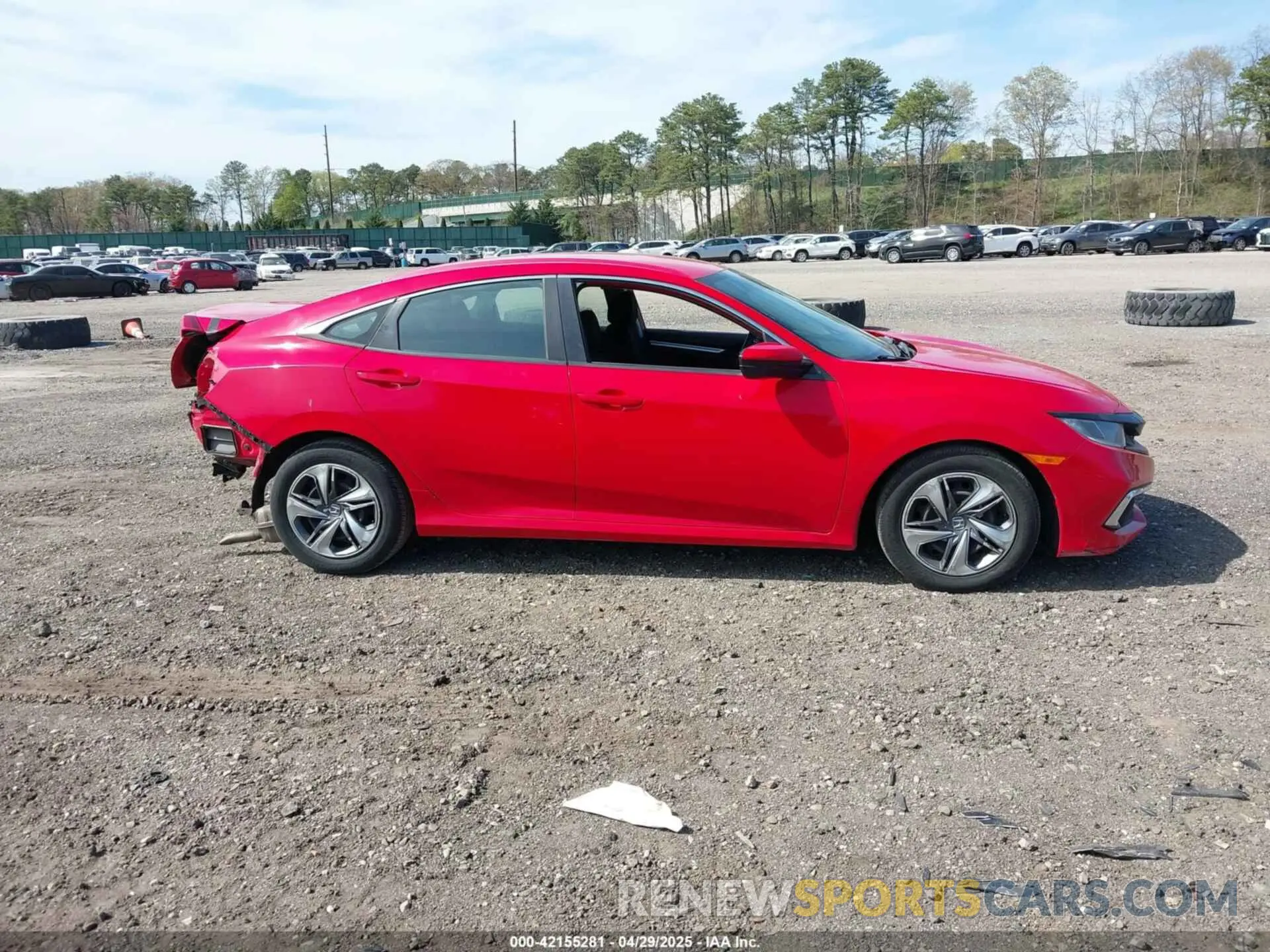 13 Photograph of a damaged car 2HGFC2F61KH538103 HONDA CIVIC 2019