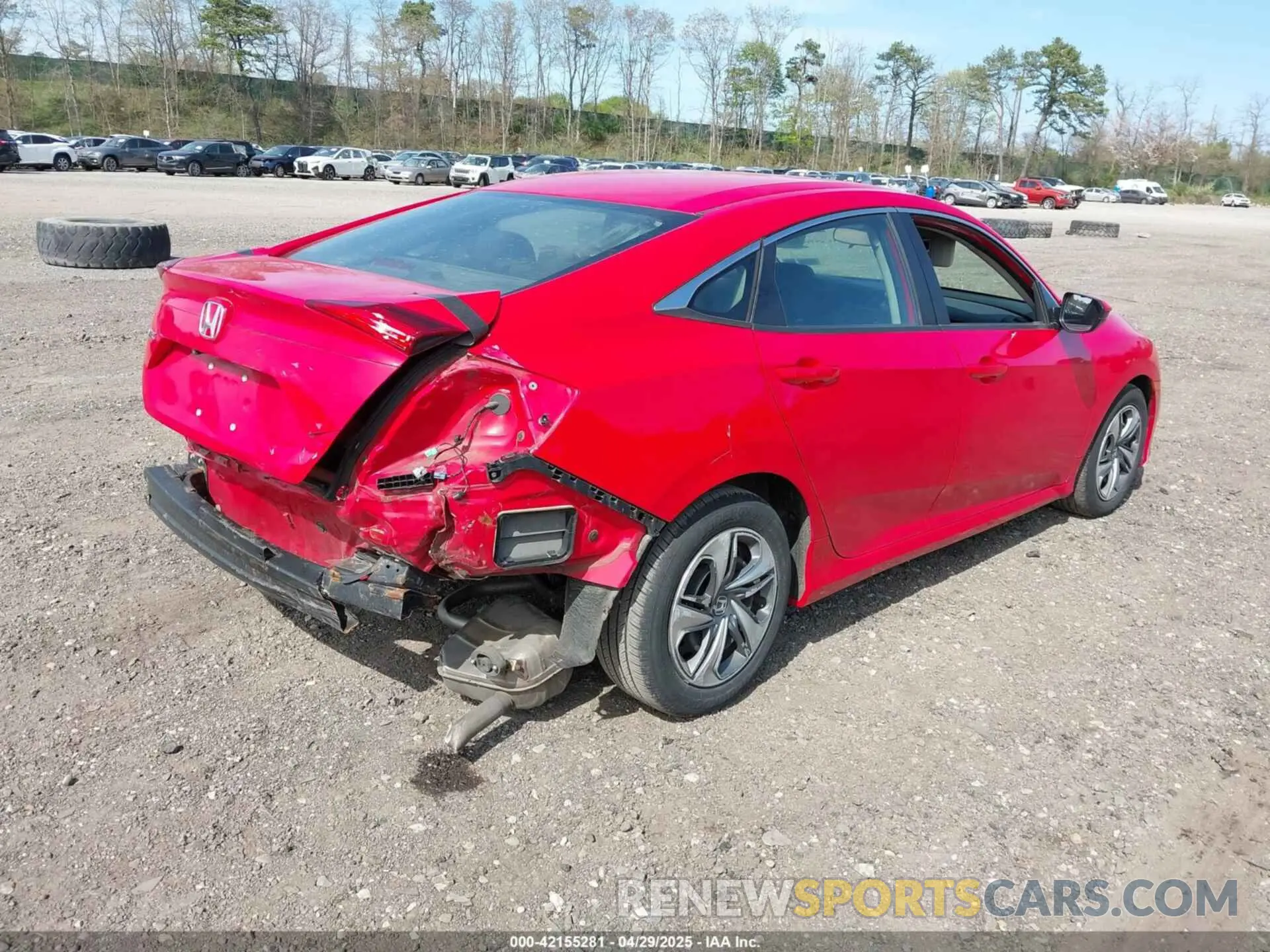 4 Photograph of a damaged car 2HGFC2F61KH538103 HONDA CIVIC 2019