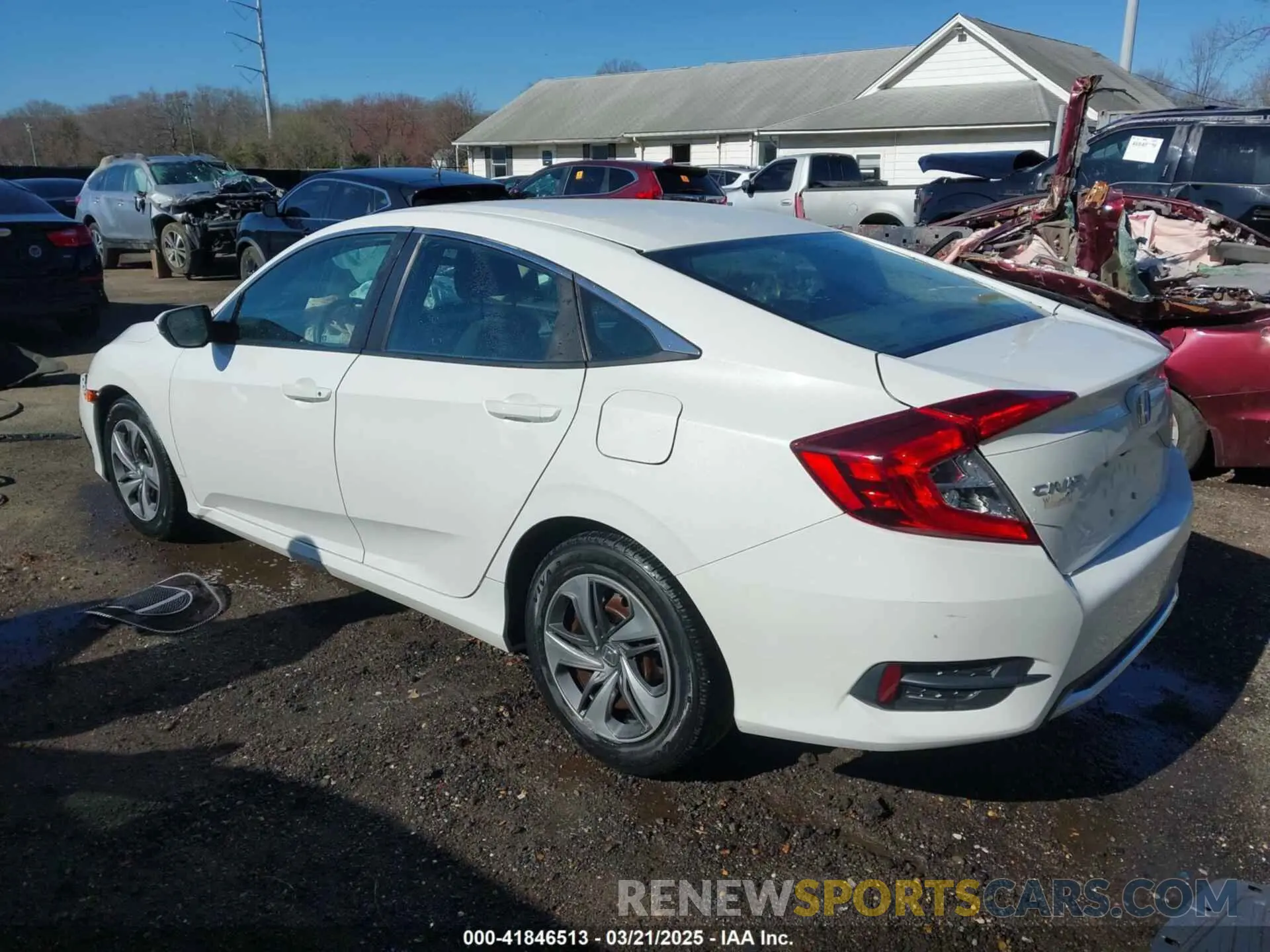 3 Photograph of a damaged car 2HGFC2F61KH538800 HONDA CIVIC 2019
