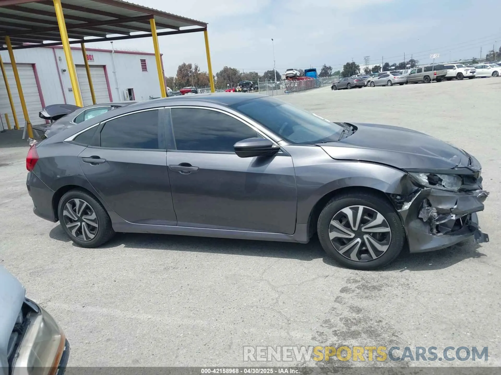 13 Photograph of a damaged car 2HGFC2F61KH544810 HONDA CIVIC 2019