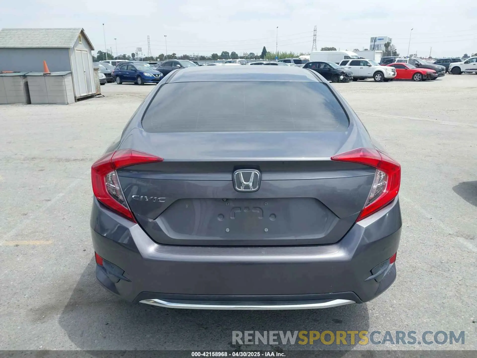 16 Photograph of a damaged car 2HGFC2F61KH544810 HONDA CIVIC 2019