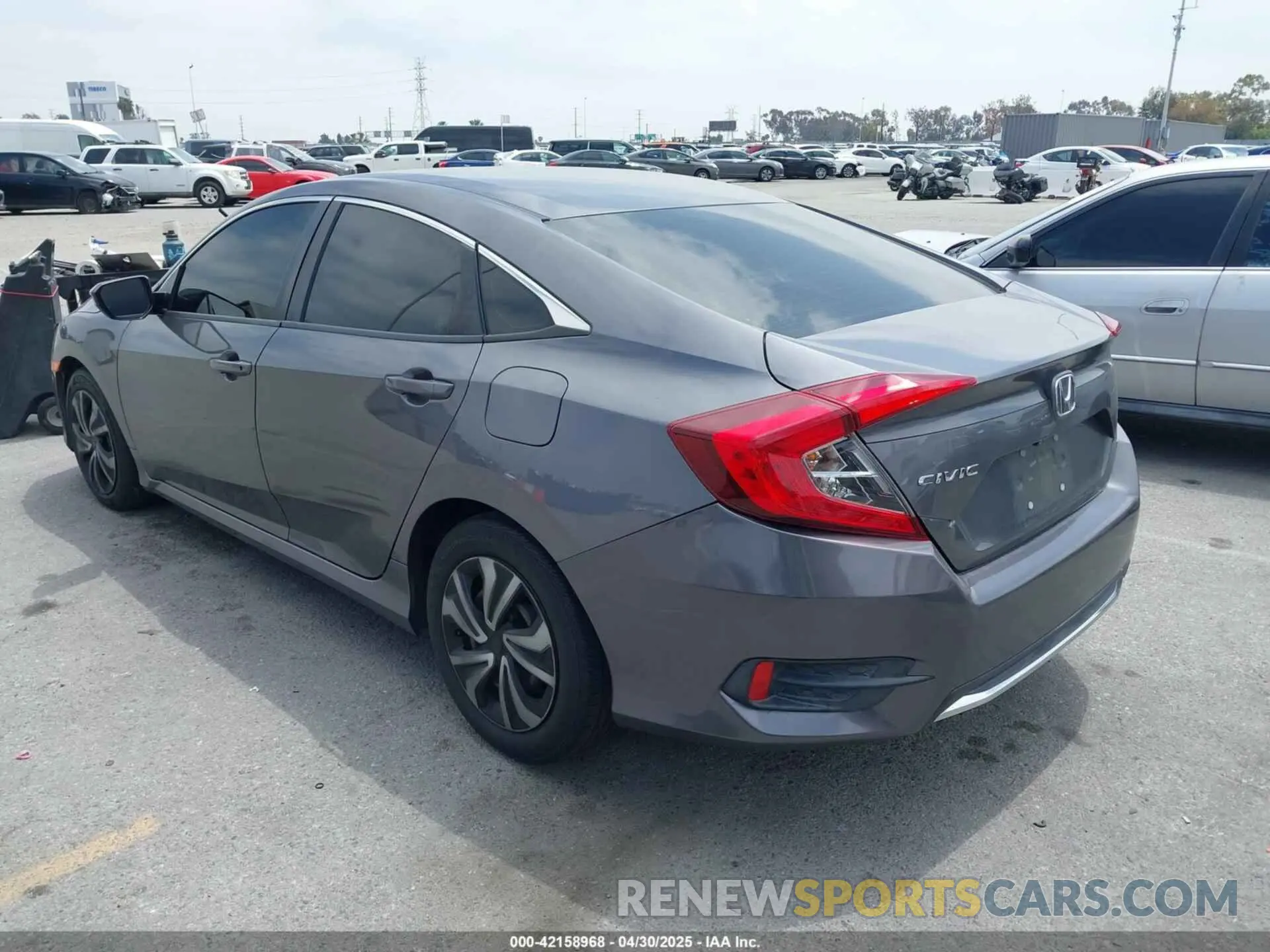 3 Photograph of a damaged car 2HGFC2F61KH544810 HONDA CIVIC 2019