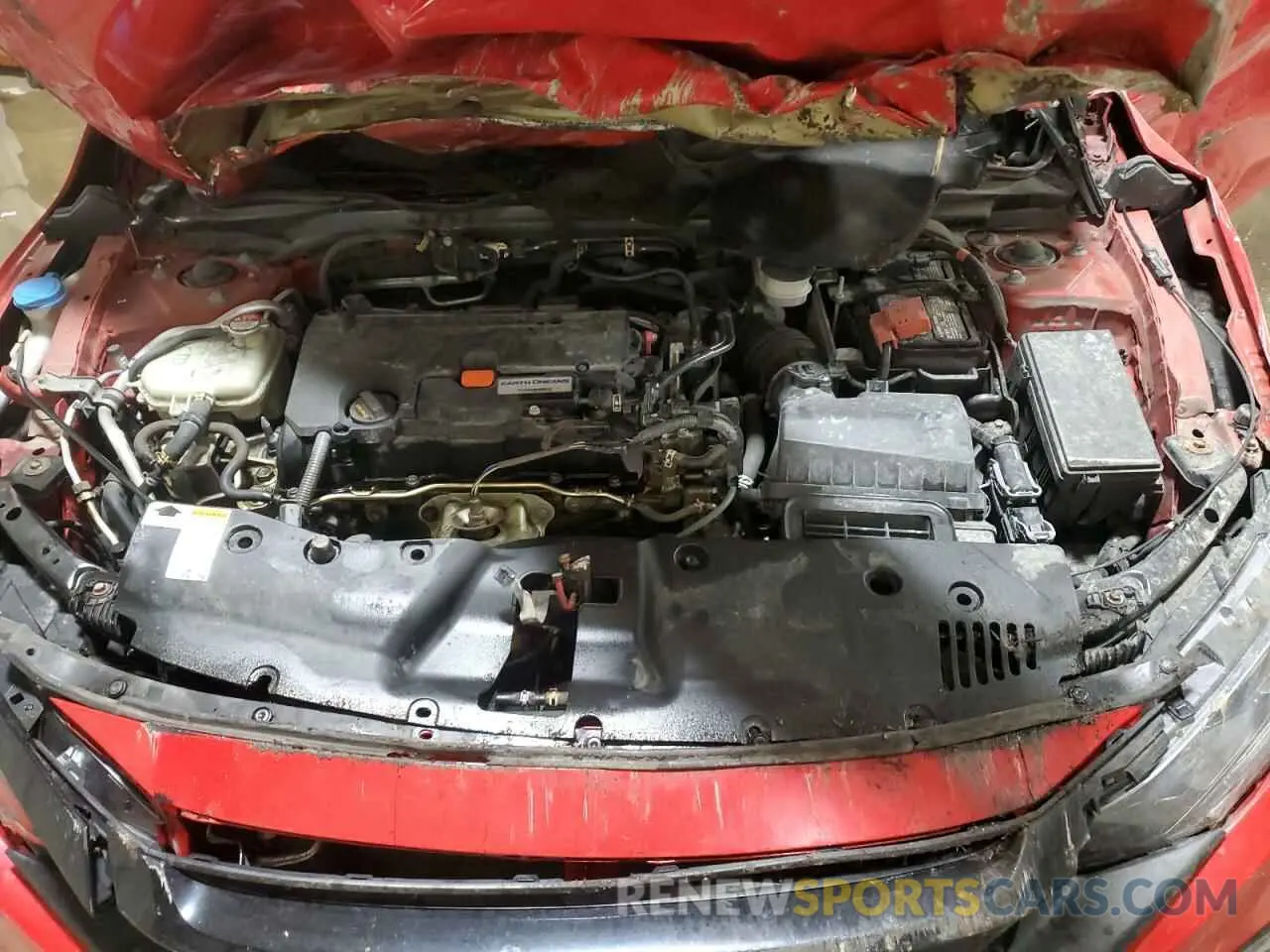 12 Photograph of a damaged car 2HGFC2F61KH555113 HONDA CIVIC 2019