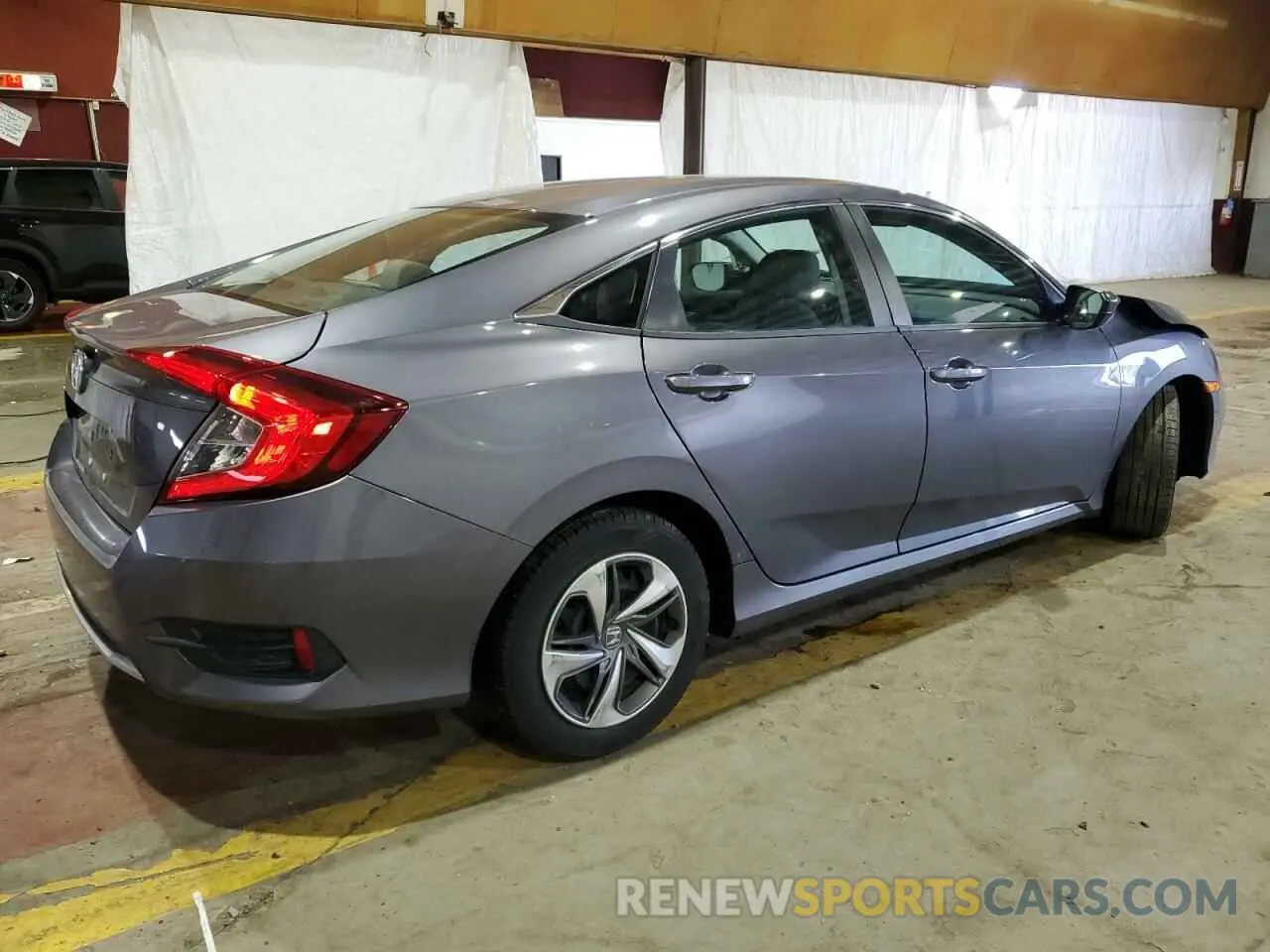 3 Фотография поврежденного автомобиля 2HGFC2F61KH558030 HONDA CIVIC 2019