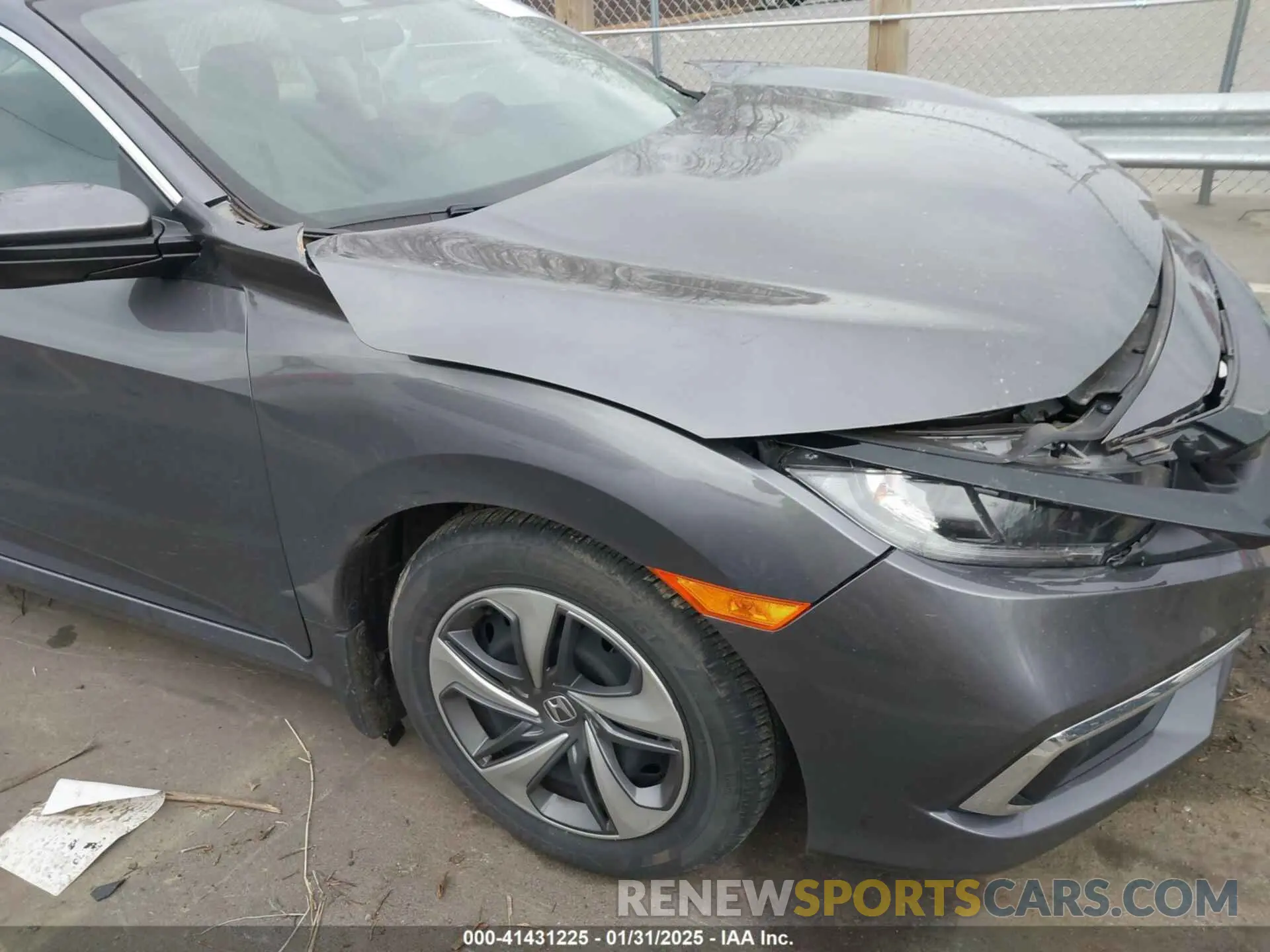 20 Photograph of a damaged car 2HGFC2F61KH563146 HONDA CIVIC 2019
