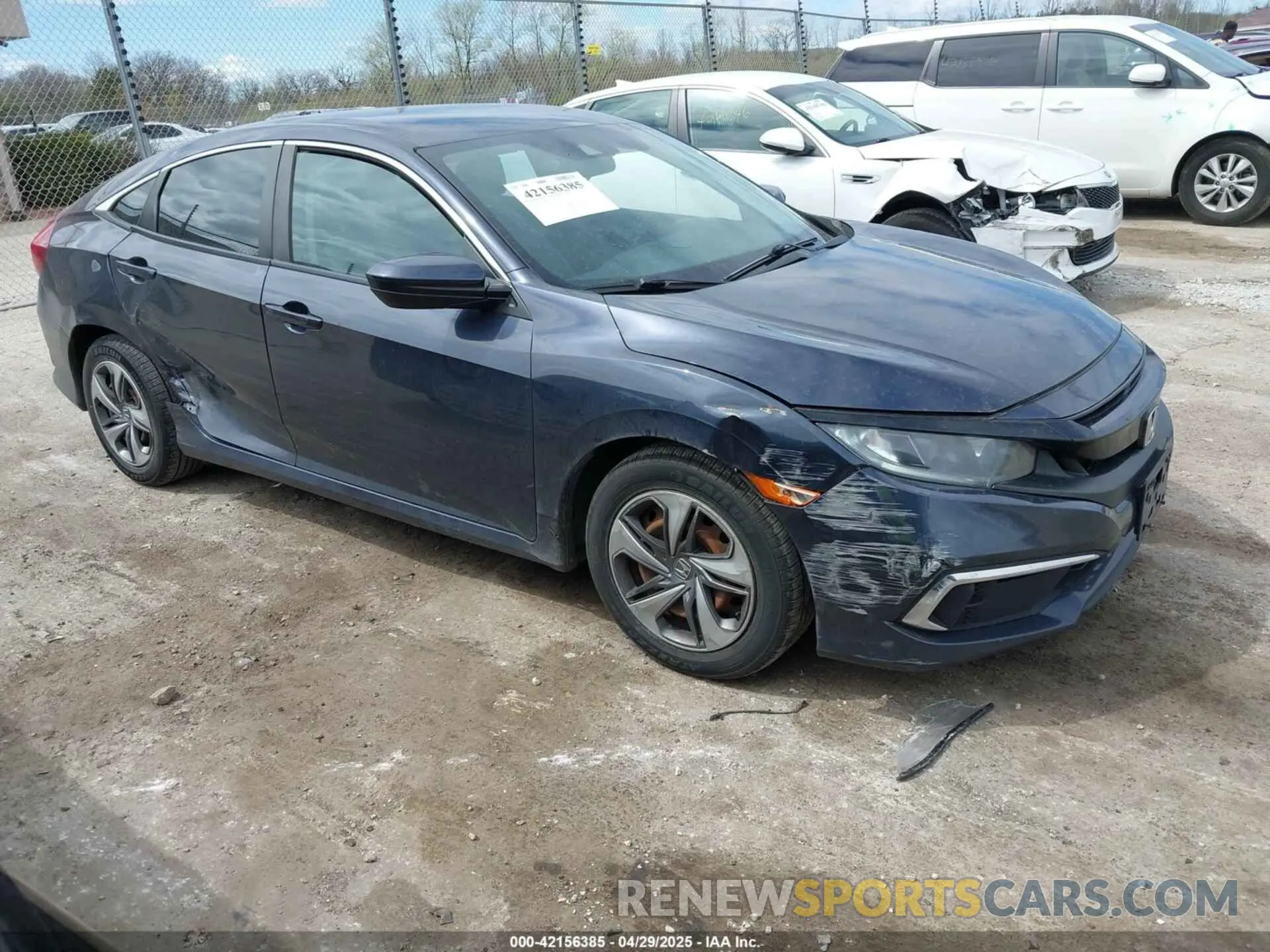 1 Фотография поврежденного автомобиля 2HGFC2F61KH564474 HONDA CIVIC 2019