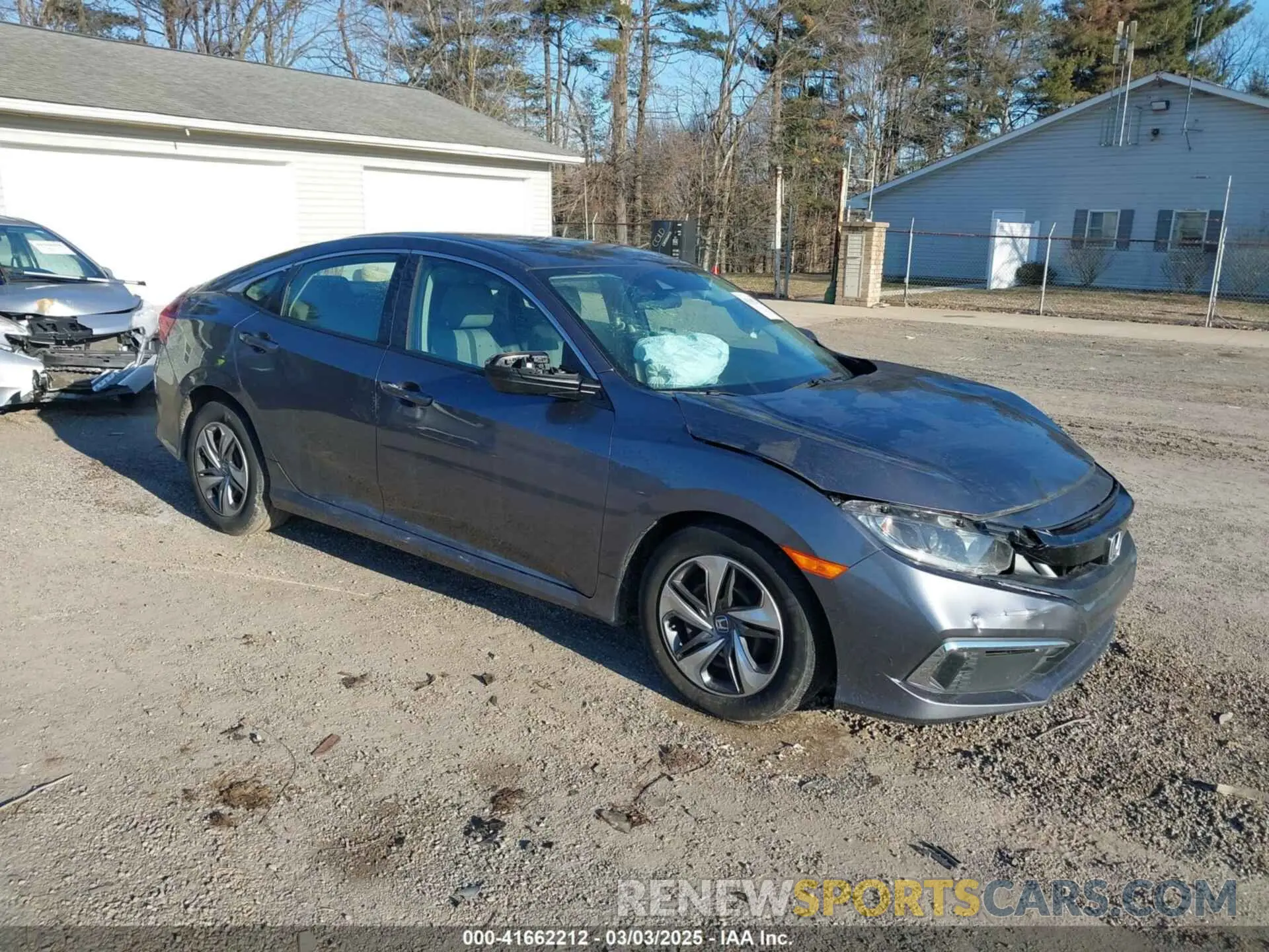 1 Фотография поврежденного автомобиля 2HGFC2F61KH589956 HONDA CIVIC 2019