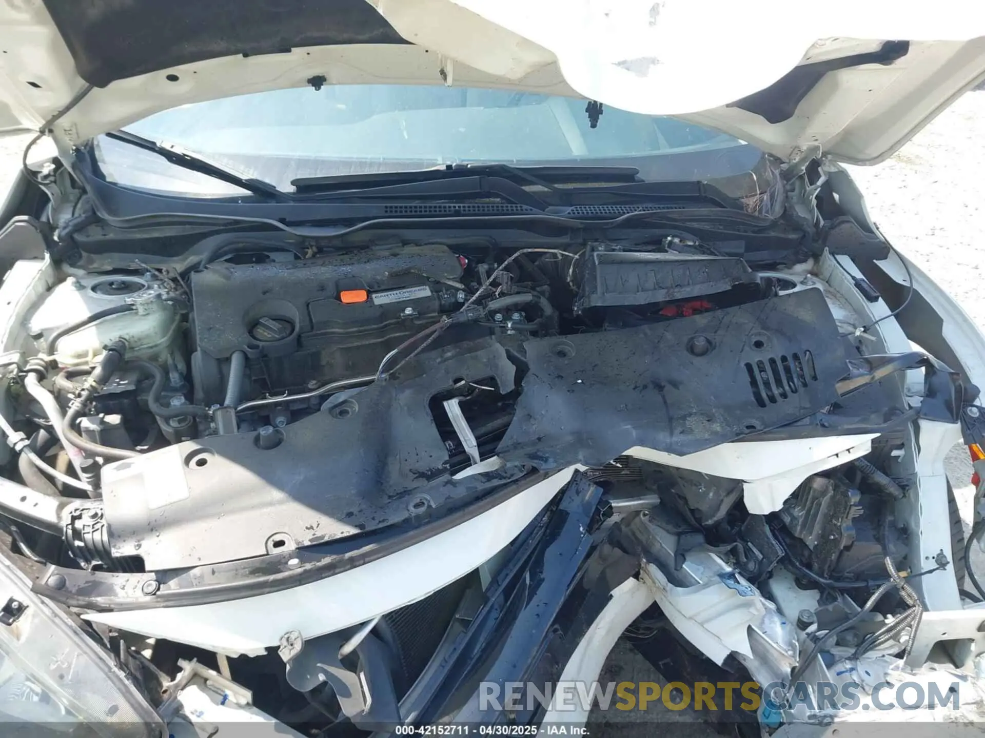 10 Photograph of a damaged car 2HGFC2F61KH606352 HONDA CIVIC 2019