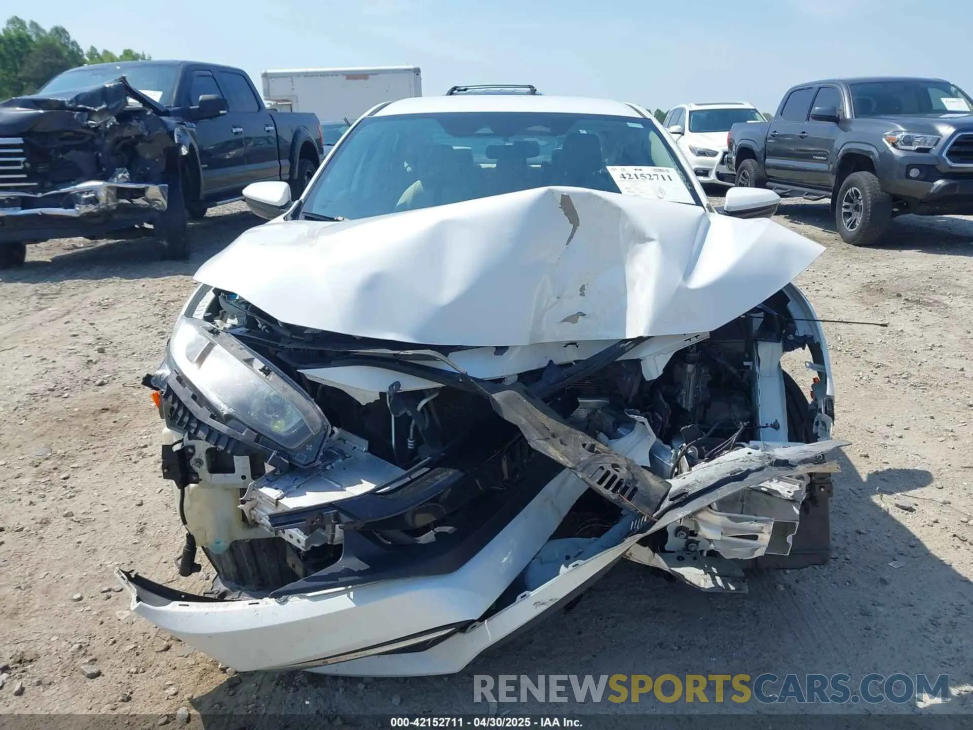 12 Photograph of a damaged car 2HGFC2F61KH606352 HONDA CIVIC 2019