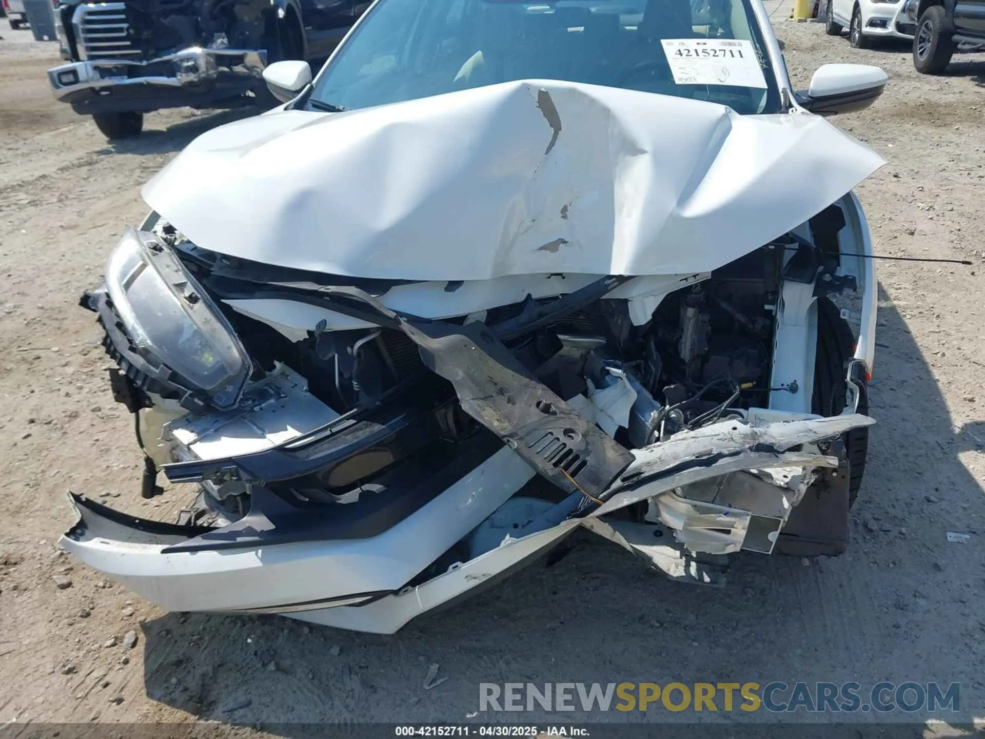 6 Photograph of a damaged car 2HGFC2F61KH606352 HONDA CIVIC 2019