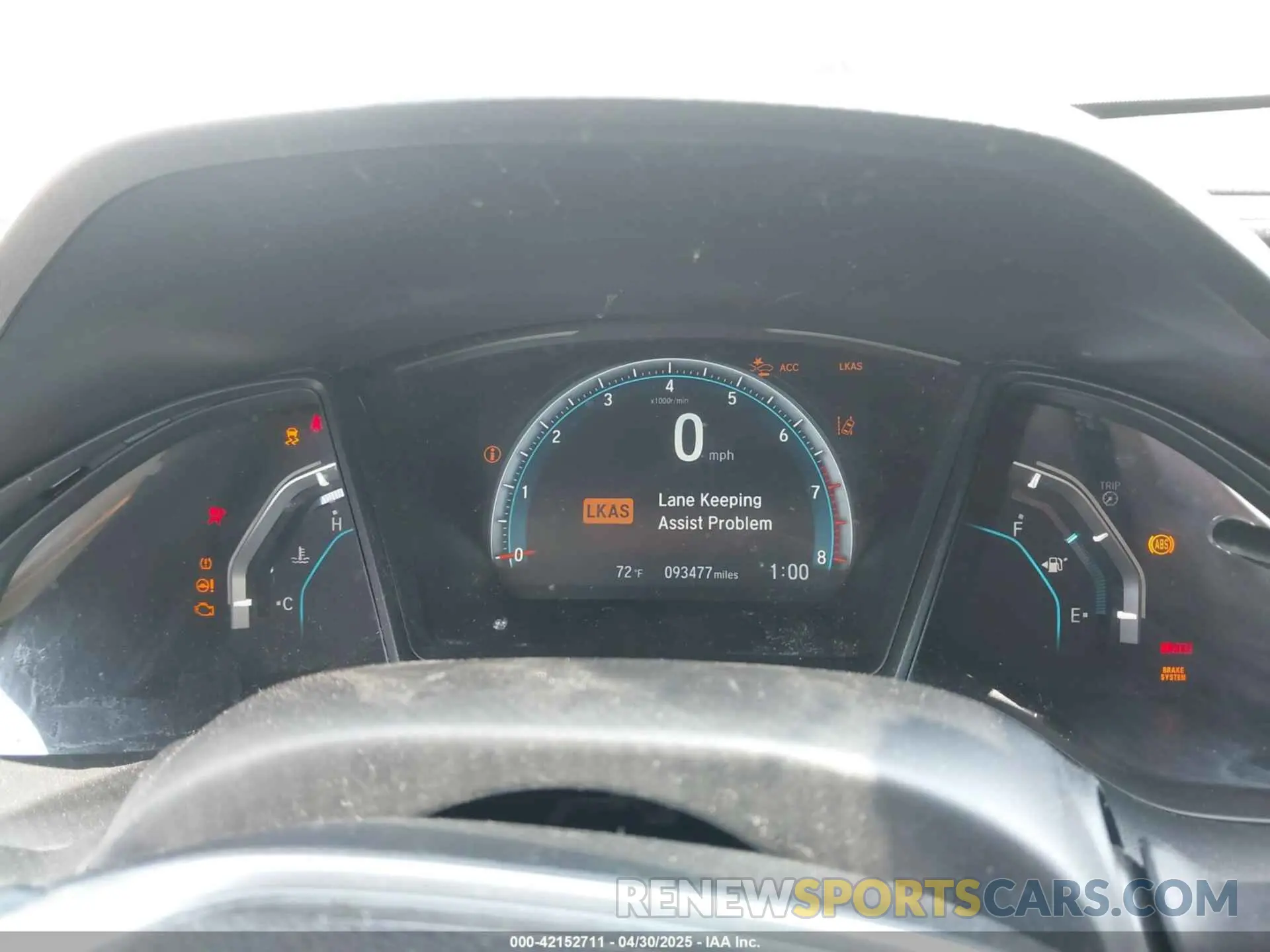 7 Photograph of a damaged car 2HGFC2F61KH606352 HONDA CIVIC 2019