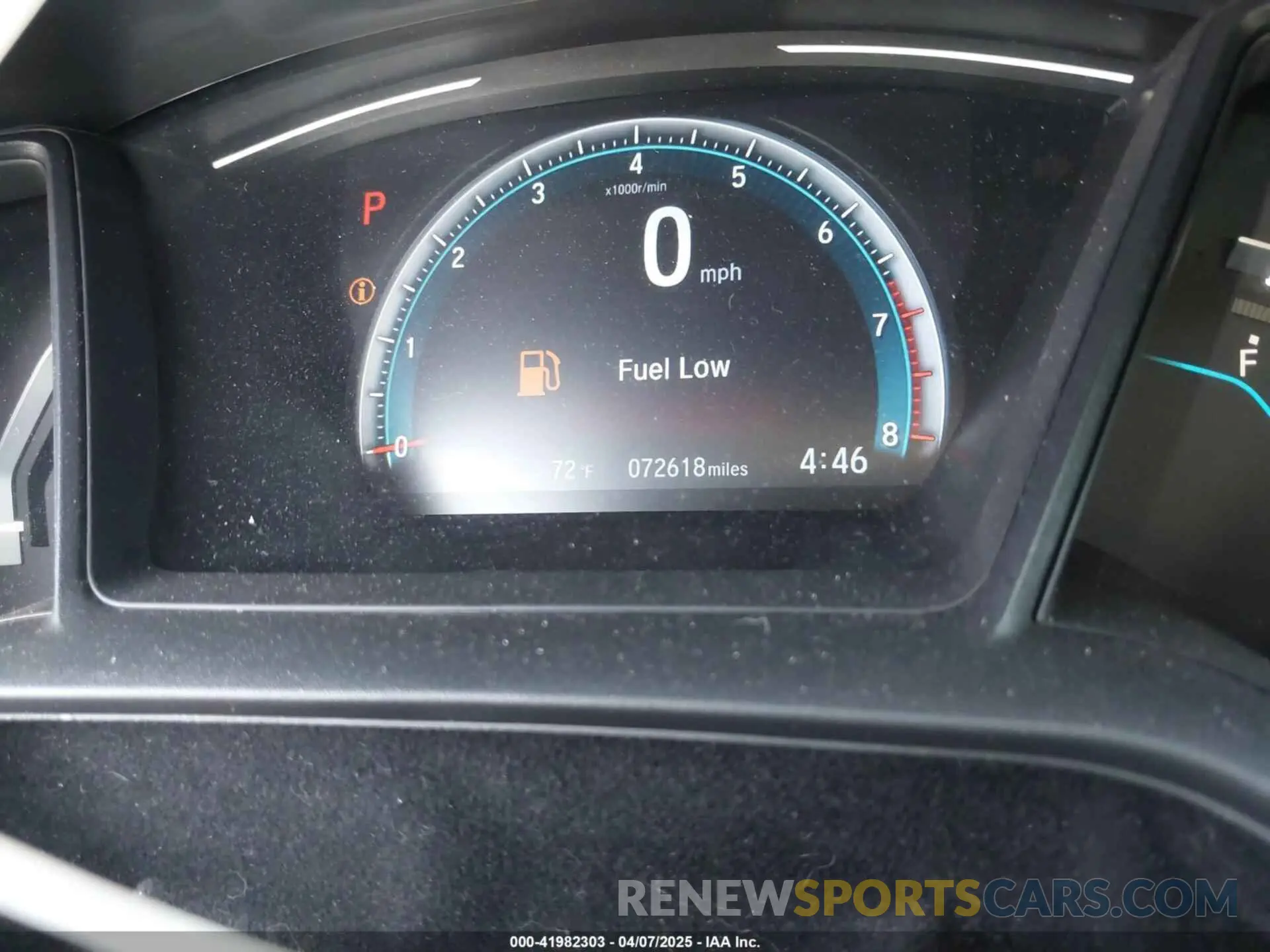 15 Photograph of a damaged car 2HGFC2F62KH505921 HONDA CIVIC 2019