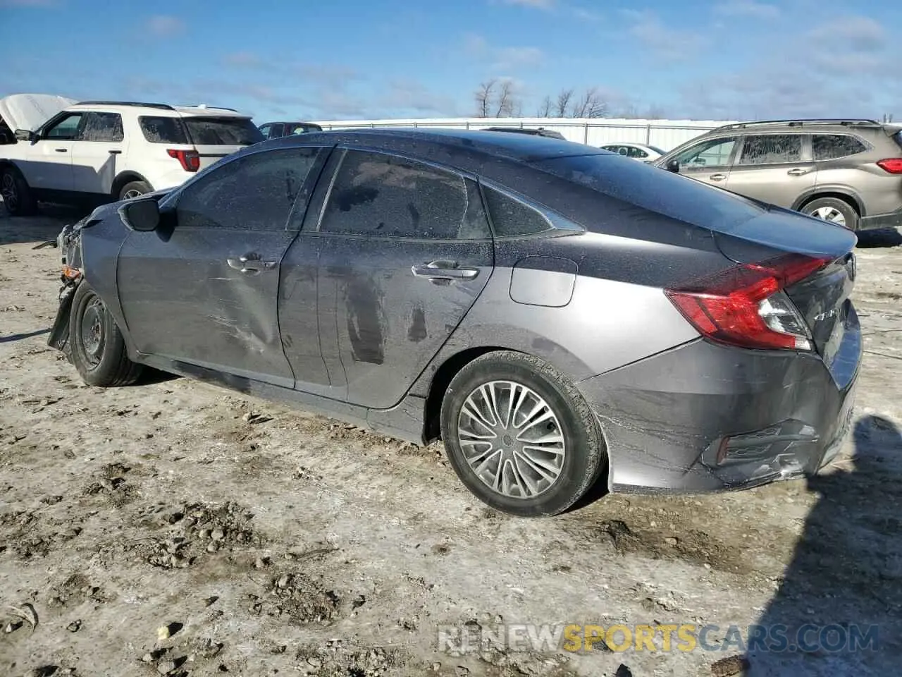 2 Photograph of a damaged car 2HGFC2F62KH537851 HONDA CIVIC 2019